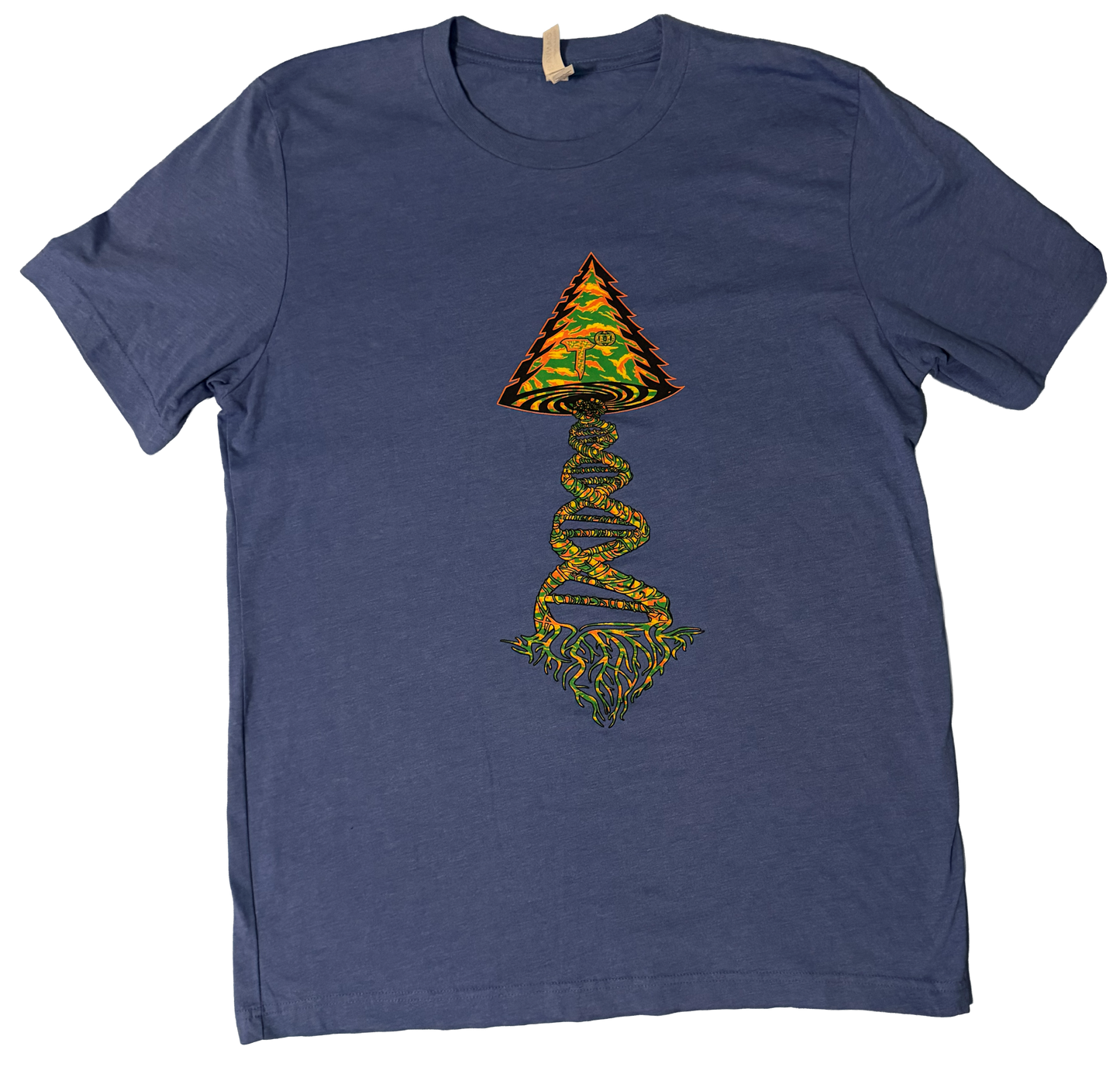 52% Cotton 48% Poly Slim fit Bella Canvas Short Sleeve