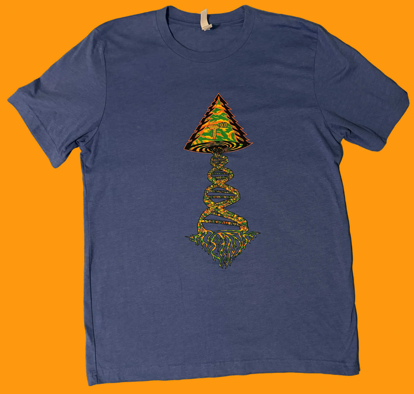 Reflects the fact that our body is a alkaline tree battery that swirls like a vortex. "Tang Edition" Tree of life Vortex. Limited edition.