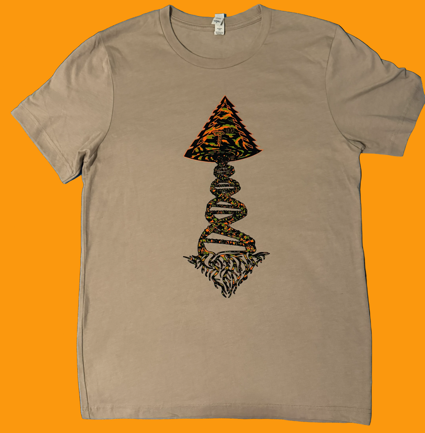 Reflects the fact that our body is a alkaline tree battery that swirls like a vortex. "Tiger Style Edition" Tree of life Vortex. Limited edition.