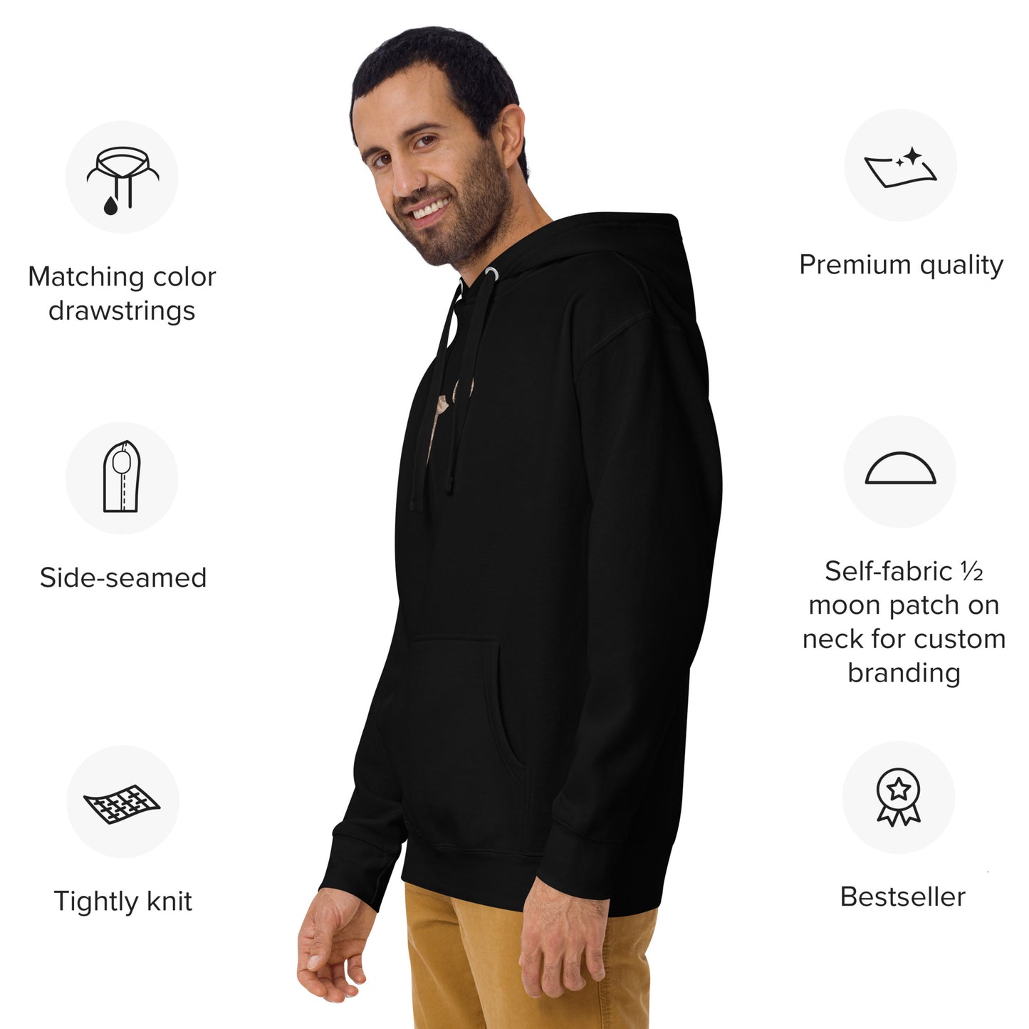 Unisex Hoodie "HuckleBee" Leader of the B Squad