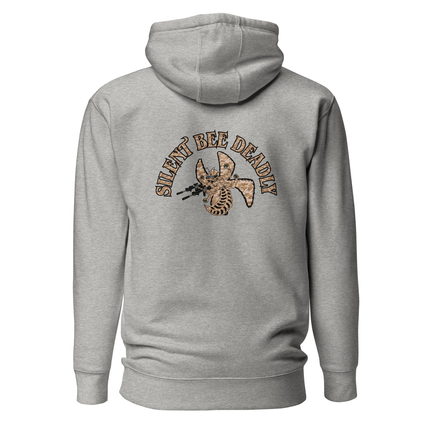 Unisex Hoodie "Silent Bee Deadly" Desert Rat Edition