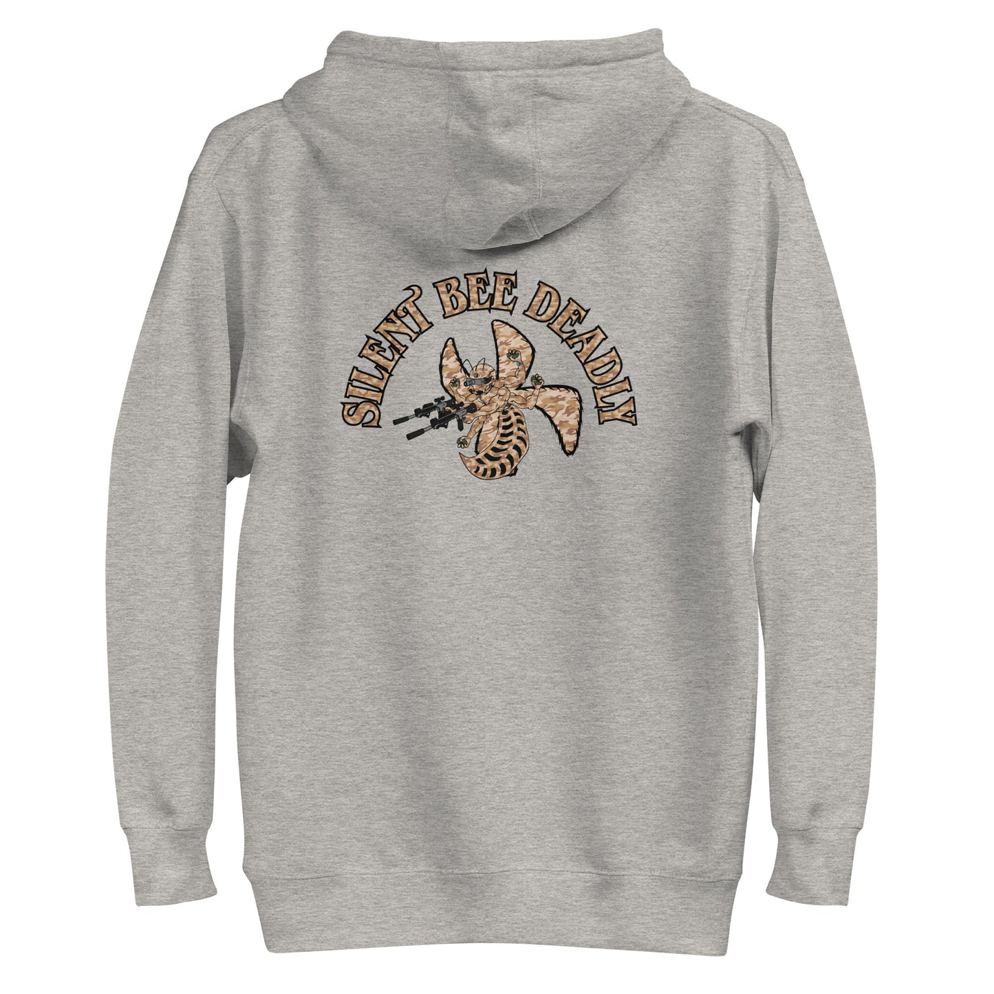Unisex Hoodie "Silent Bee Deadly" Desert Rat Edition