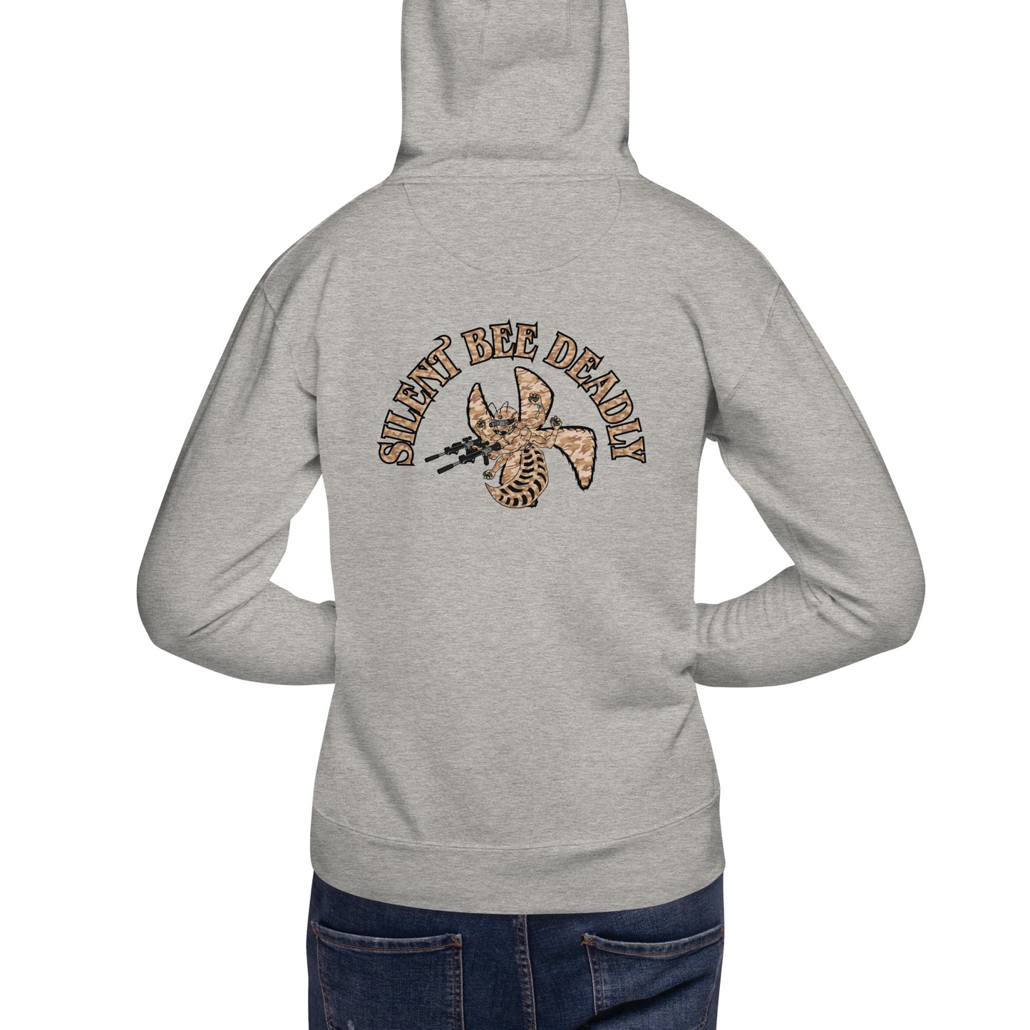 Unisex Hoodie "Silent Bee Deadly" Desert Rat Edition