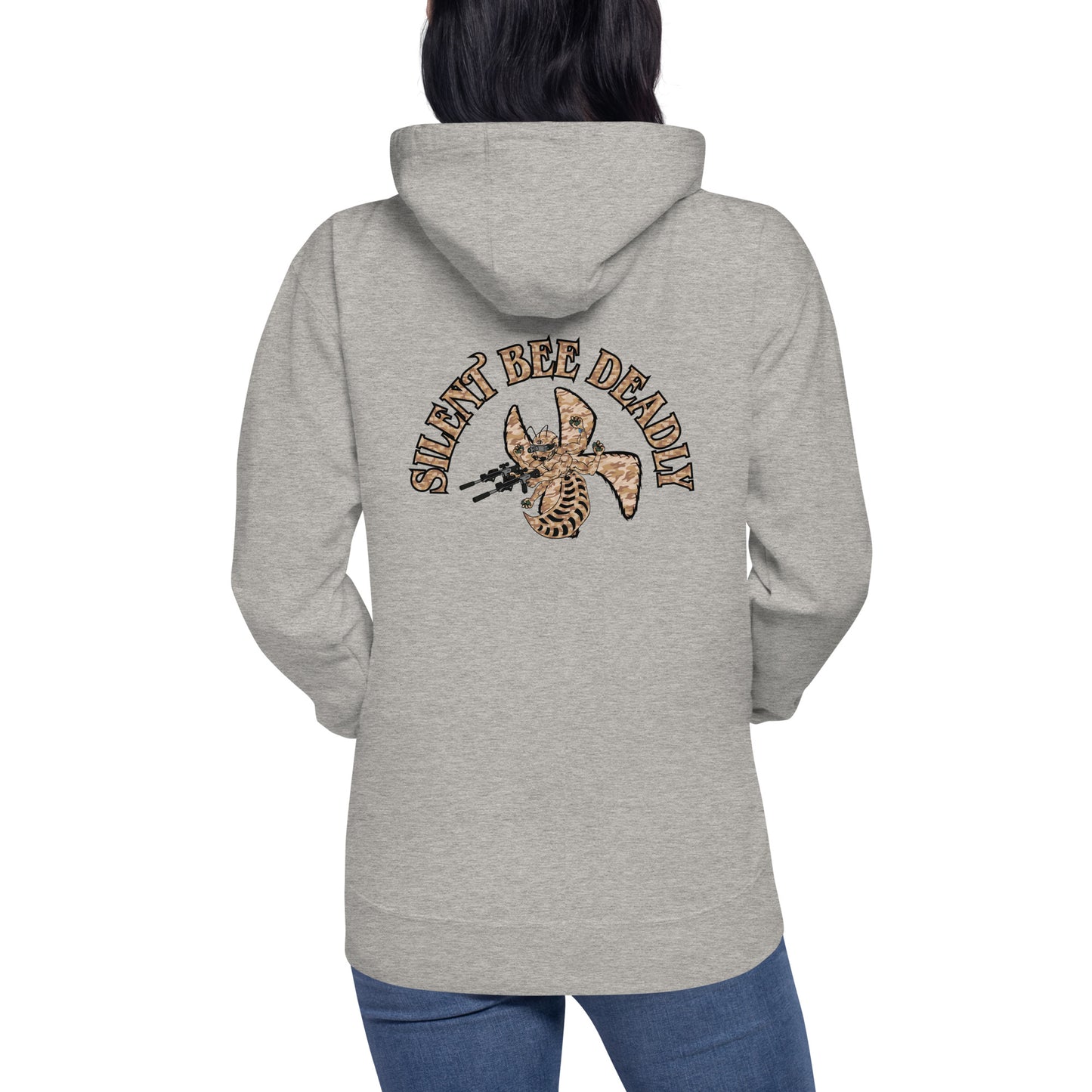 Unisex Hoodie "Silent Bee Deadly" Desert Rat Edition