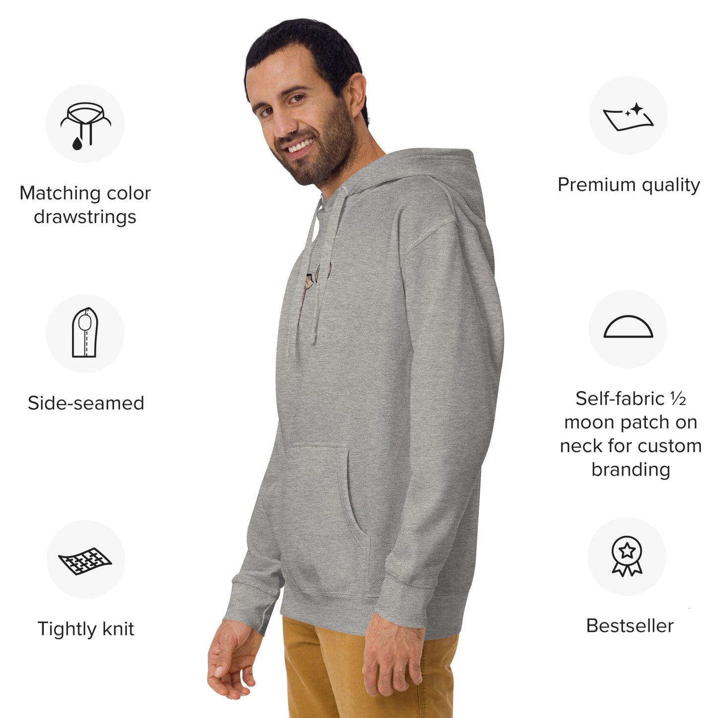 Unisex Hoodie "HuckleBee" Leader of the B Squad