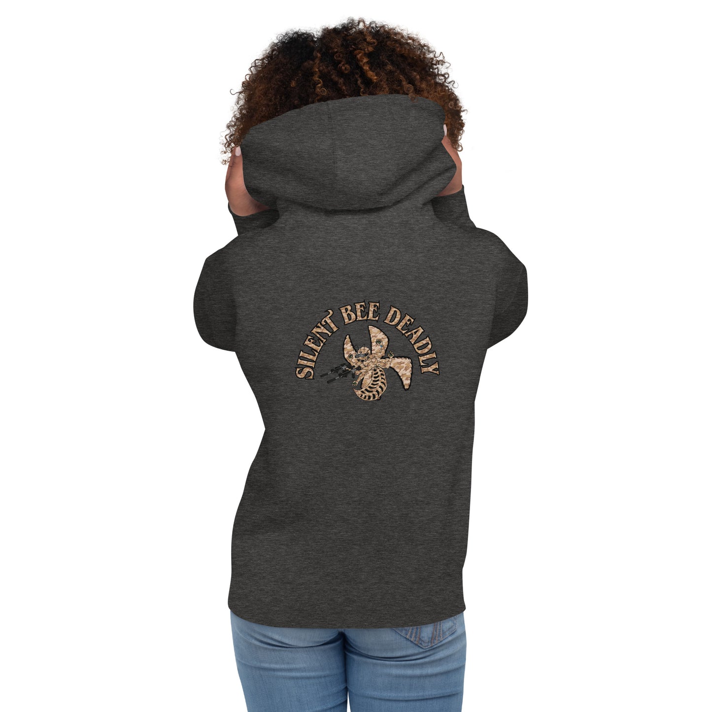Unisex Hoodie "Silent Bee Deadly" Desert Rat Edition