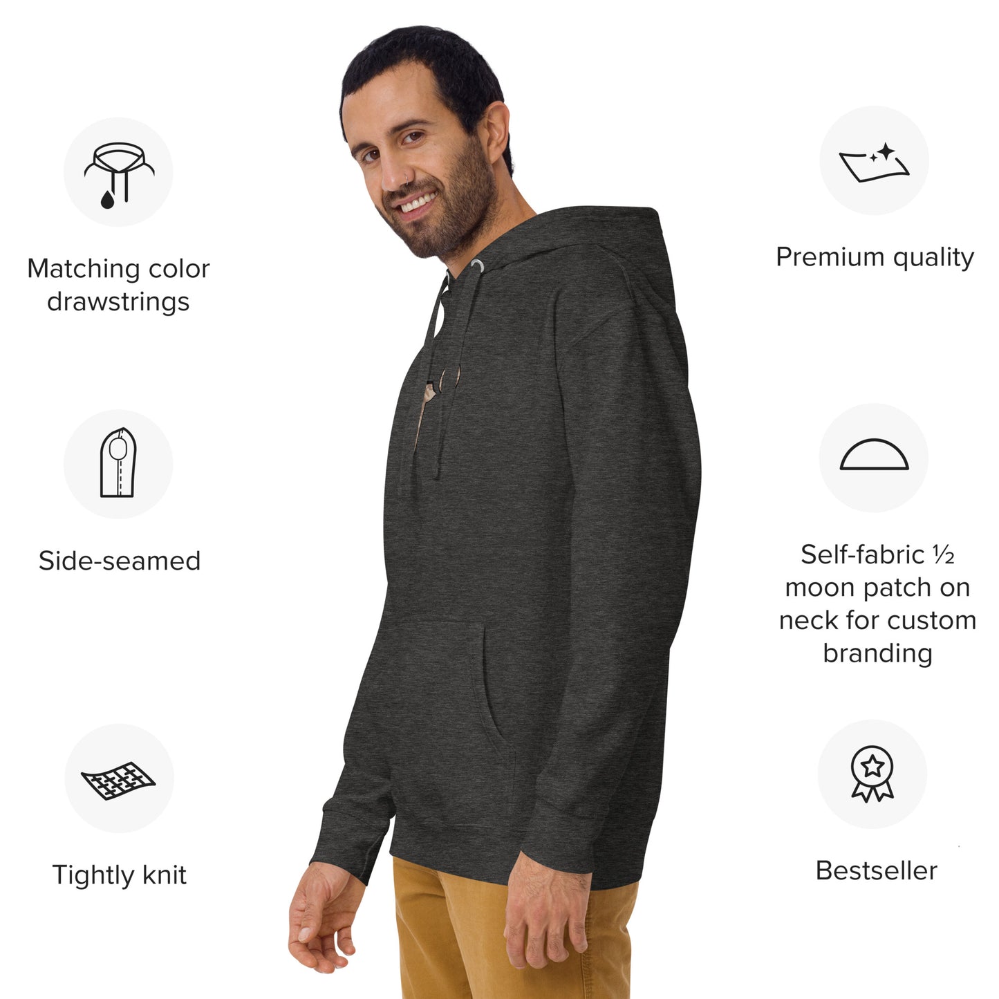 Unisex Hoodie "HuckleBee" Leader of the B Squad