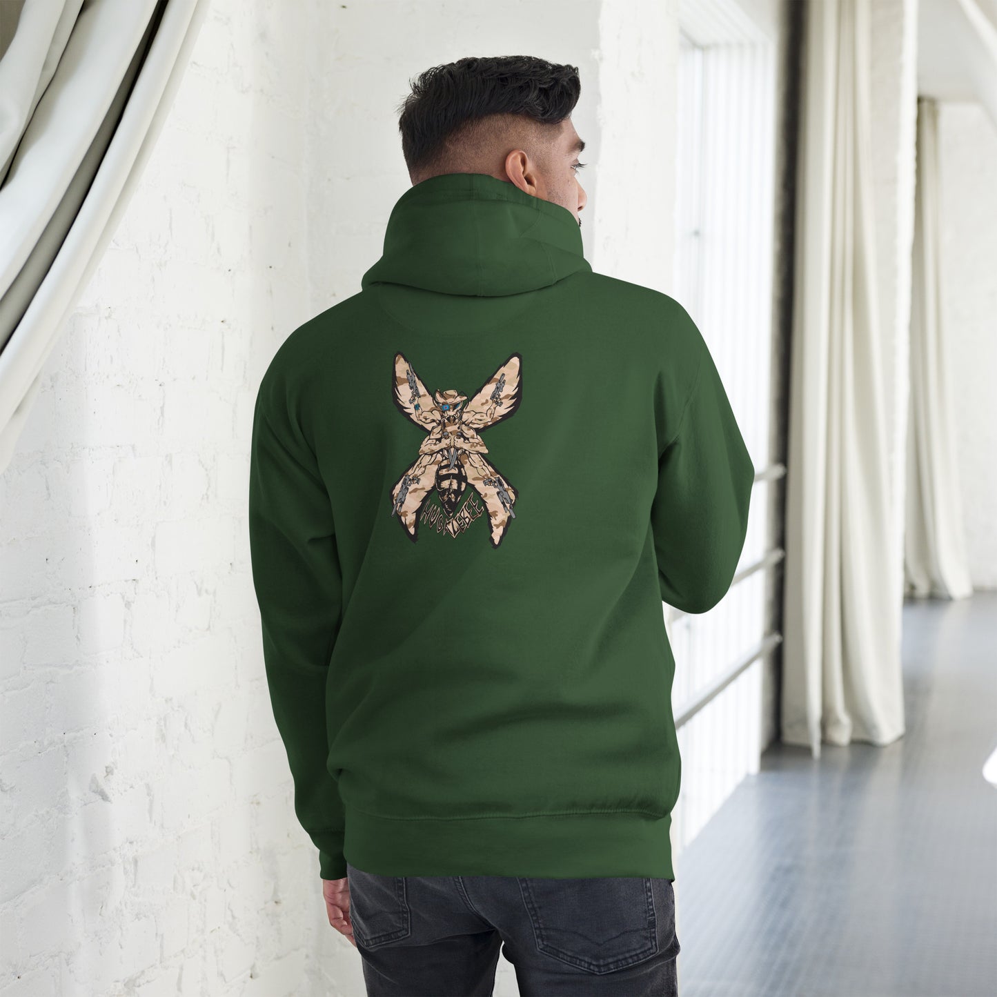 Unisex Hoodie "HuckleBee" Leader of the B Squad