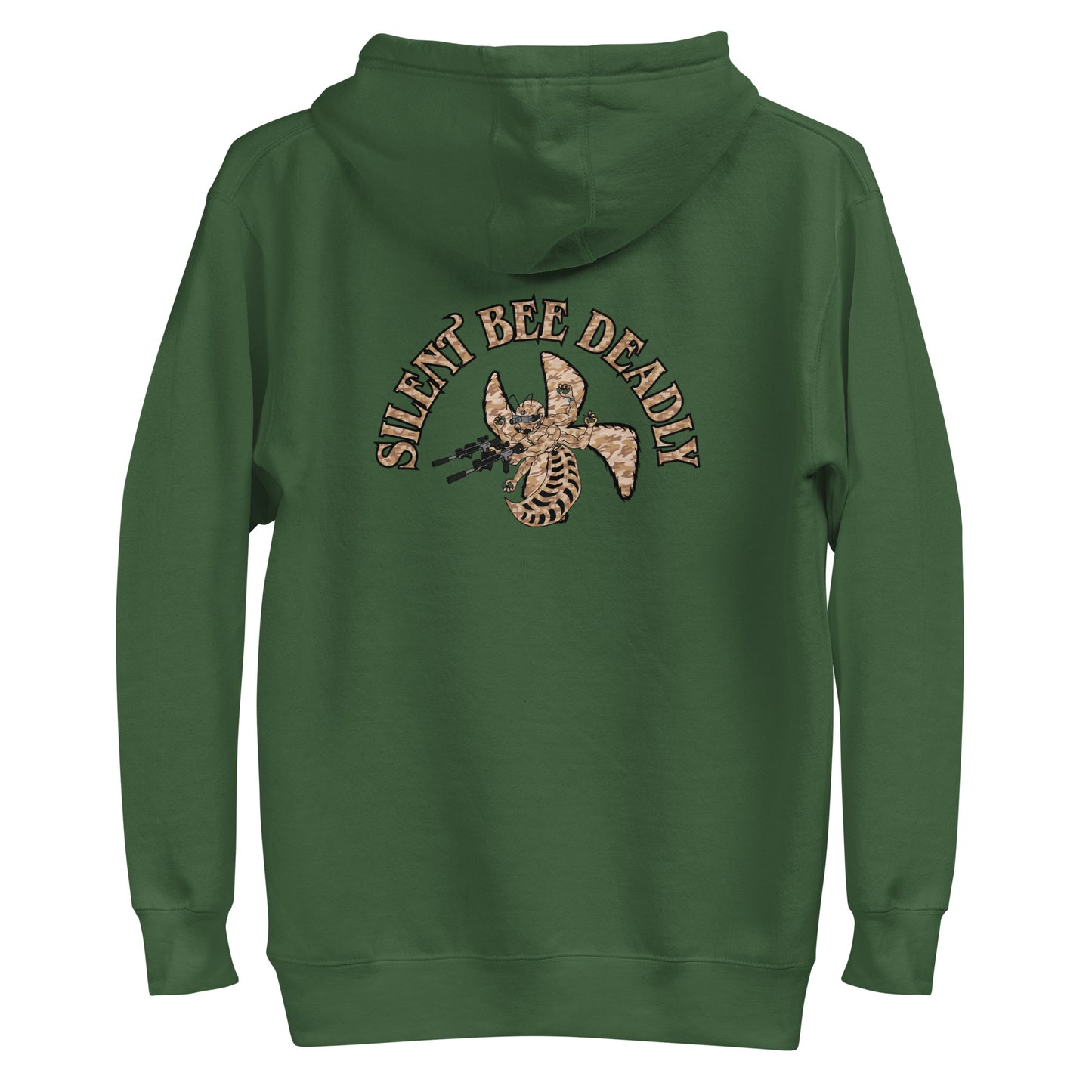 Unisex Hoodie "Silent Bee Deadly" Desert Rat Edition