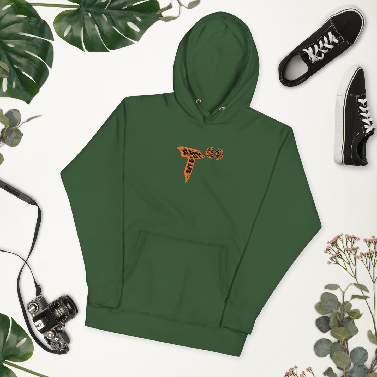 Unisex Hoodie "DNA Tree Vortex" Tiger Style Edition
