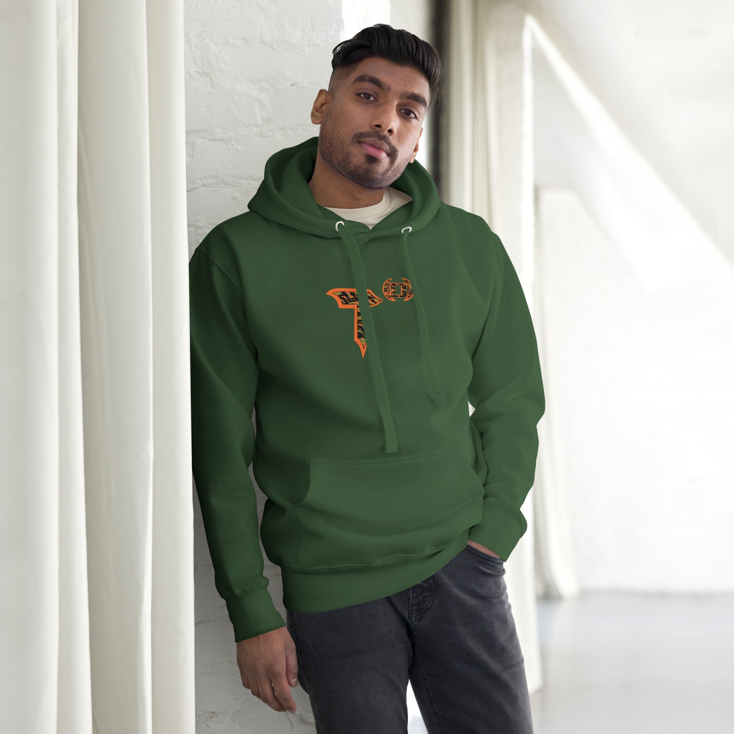 Unisex Hoodie "DNA Tree Vortex" Tiger Style Edition