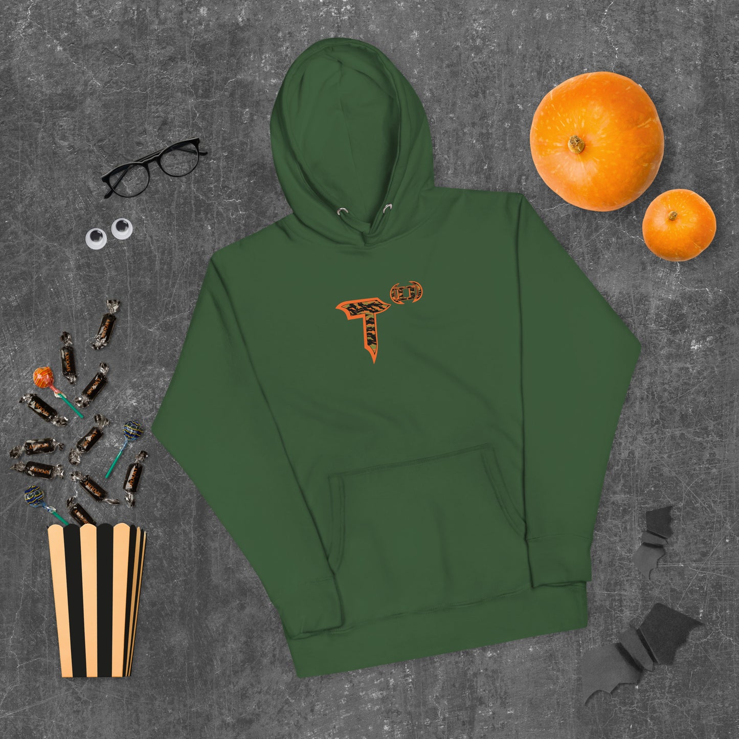 Unisex Hoodie "DNA Tree Vortex" Tiger Style Edition