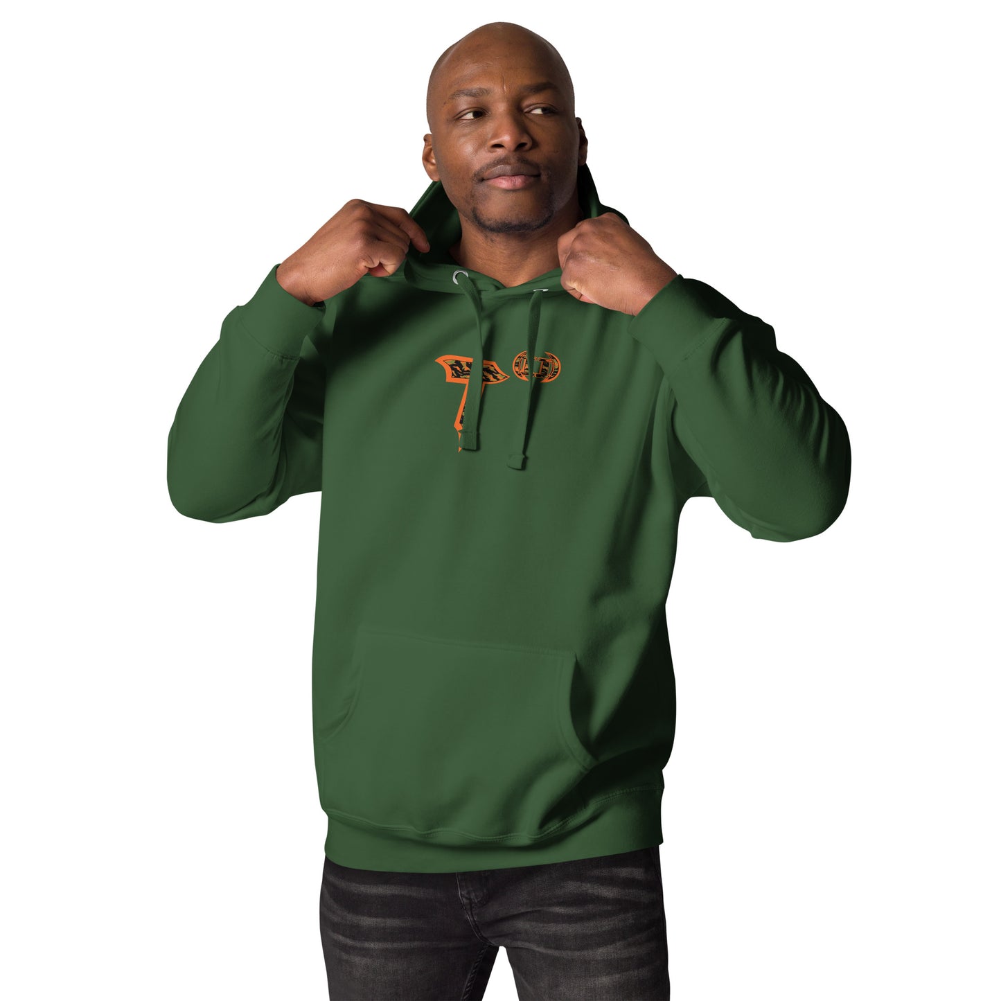Unisex Hoodie "DNA Tree Vortex" Tiger Style Edition