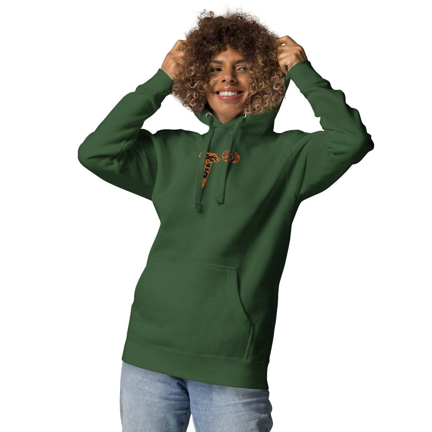 Unisex Hoodie "DNA Tree Vortex" Tiger Style Edition