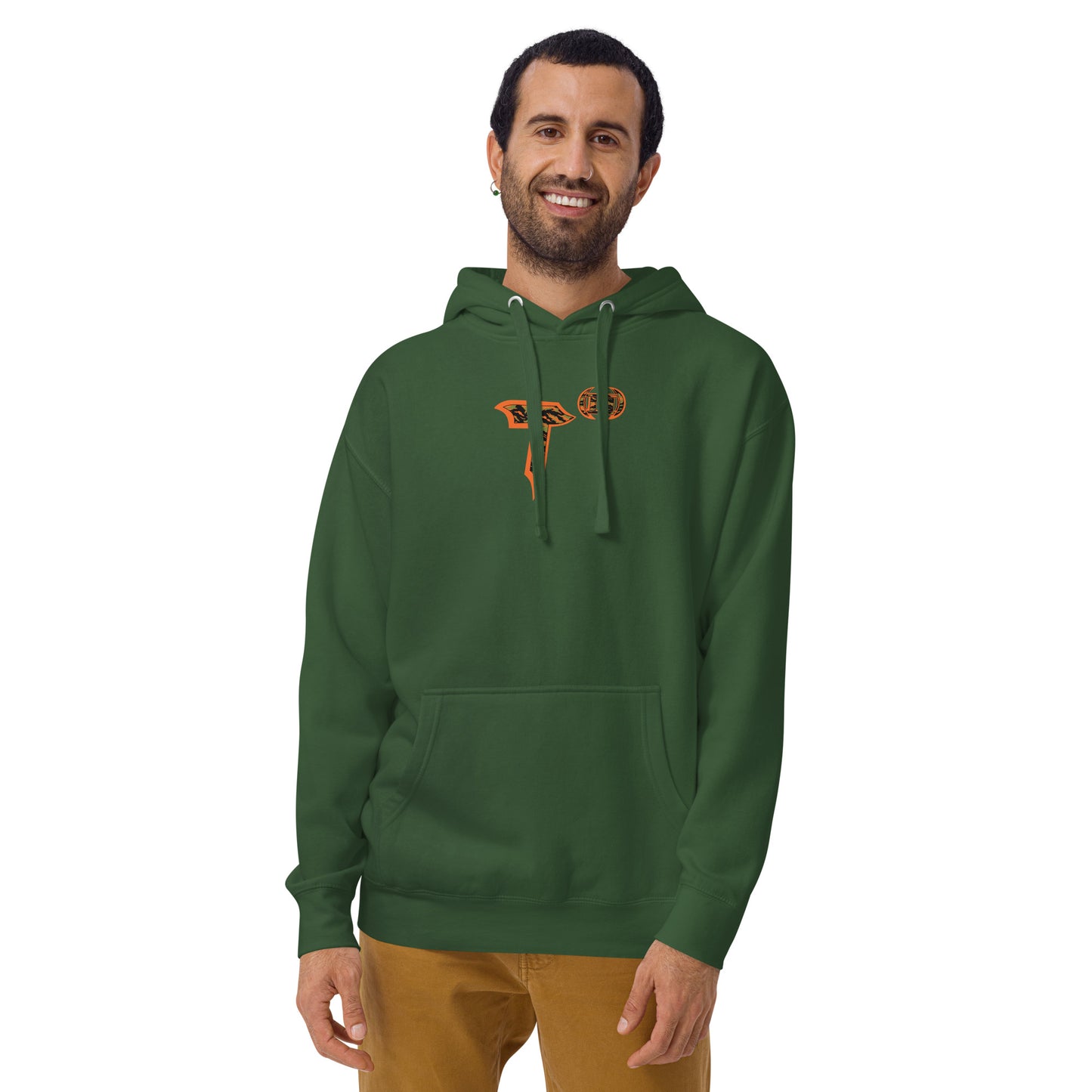 Unisex Hoodie "DNA Tree Vortex" Tiger Style Edition