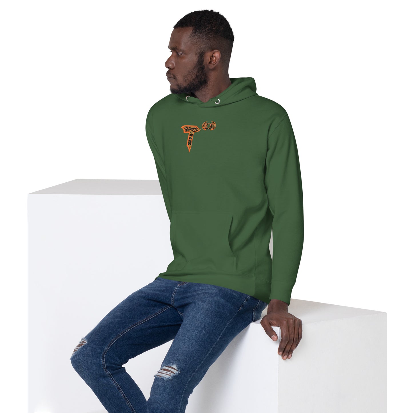 Unisex Hoodie "DNA Tree Vortex" Tiger Style Edition