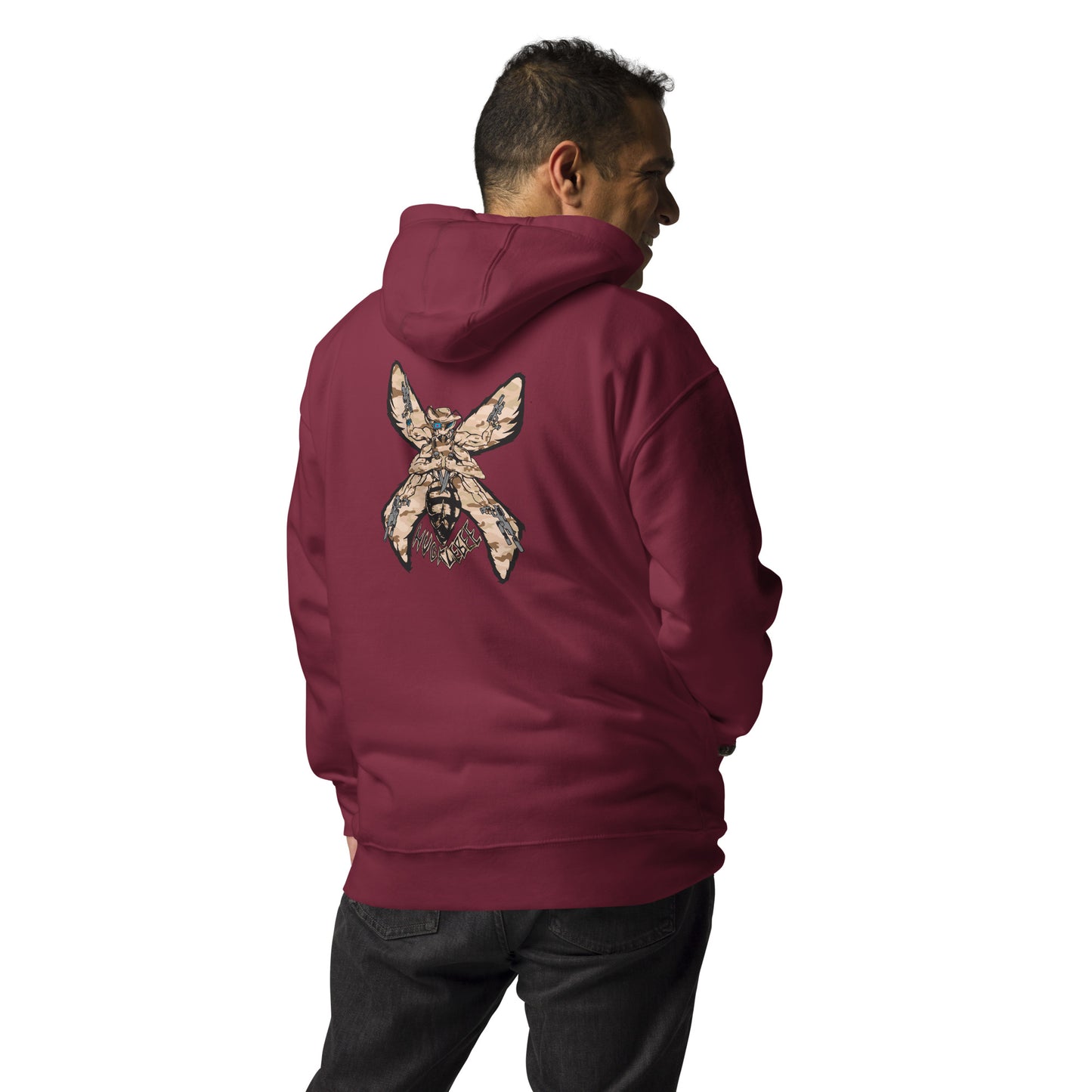 Unisex Hoodie "HuckleBee" Leader of the B Squad