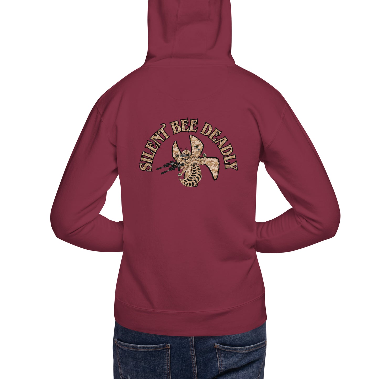 Unisex Hoodie "Silent Bee Deadly" Desert Rat Edition