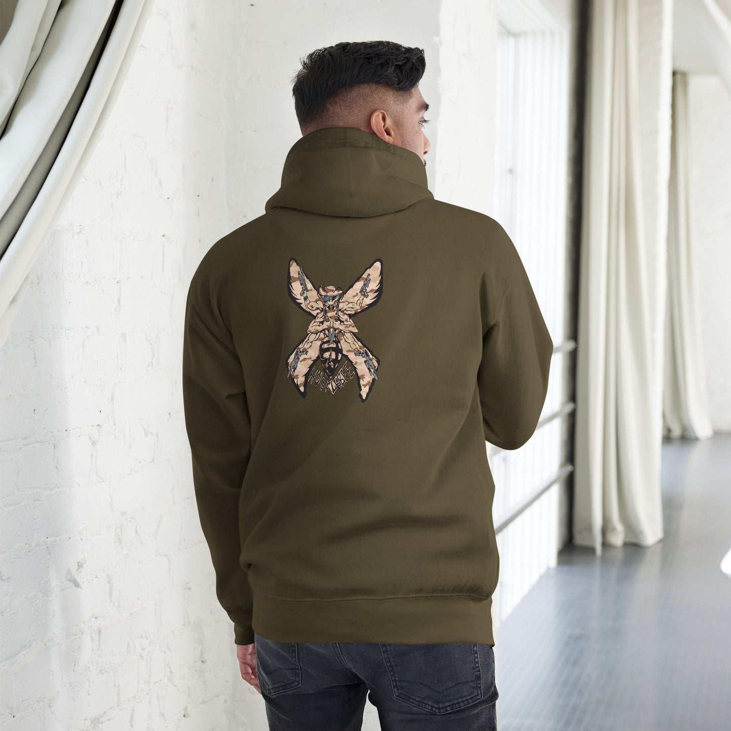 Unisex Hoodie "HuckleBee" Leader of the B Squad