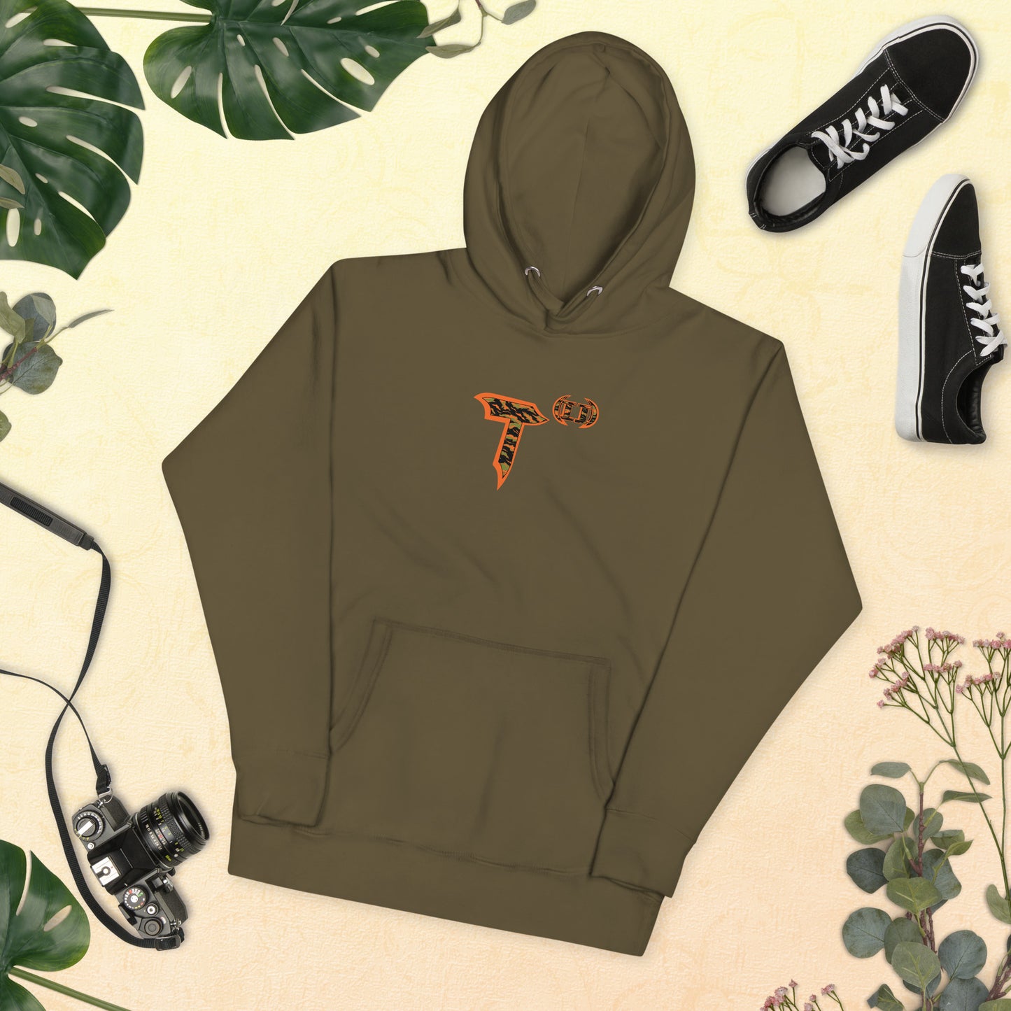 Unisex Hoodie "DNA Tree Vortex" Tiger Style Edition