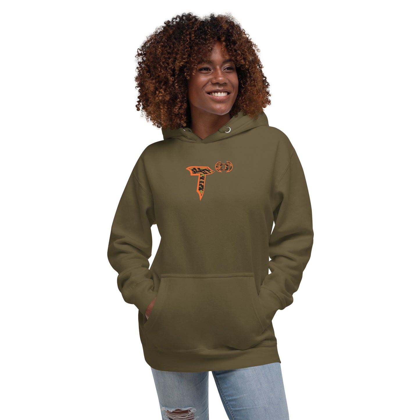 Unisex Hoodie "DNA Tree Vortex" Tiger Style Edition