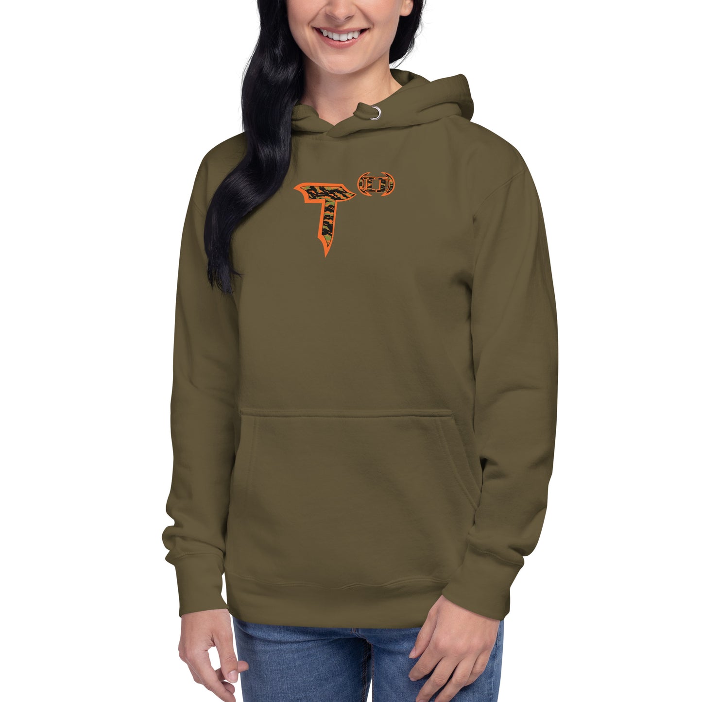 Unisex Hoodie "DNA Tree Vortex" Tiger Style Edition