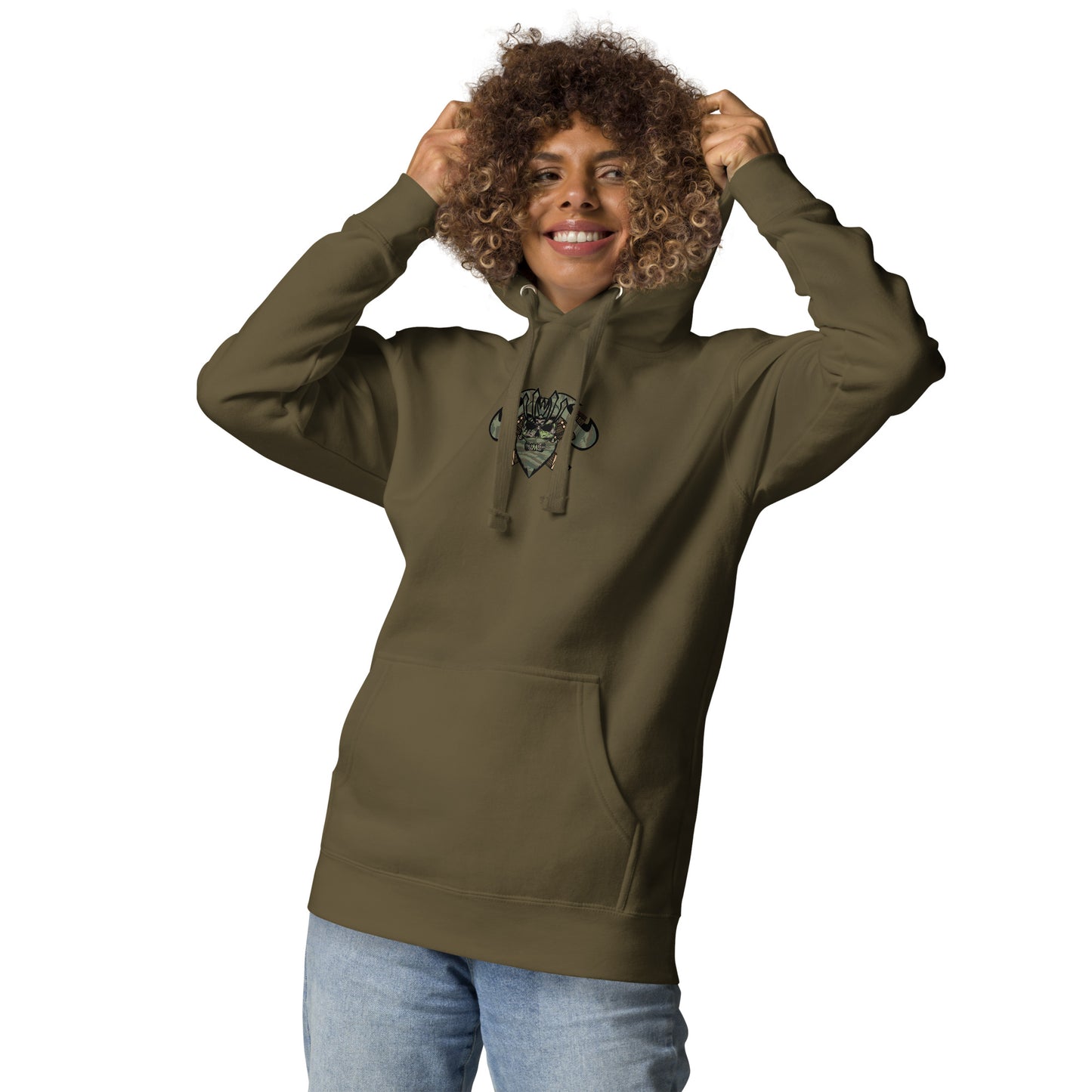 Unisex Hoodie "King of the Vortex" German Camo Edition