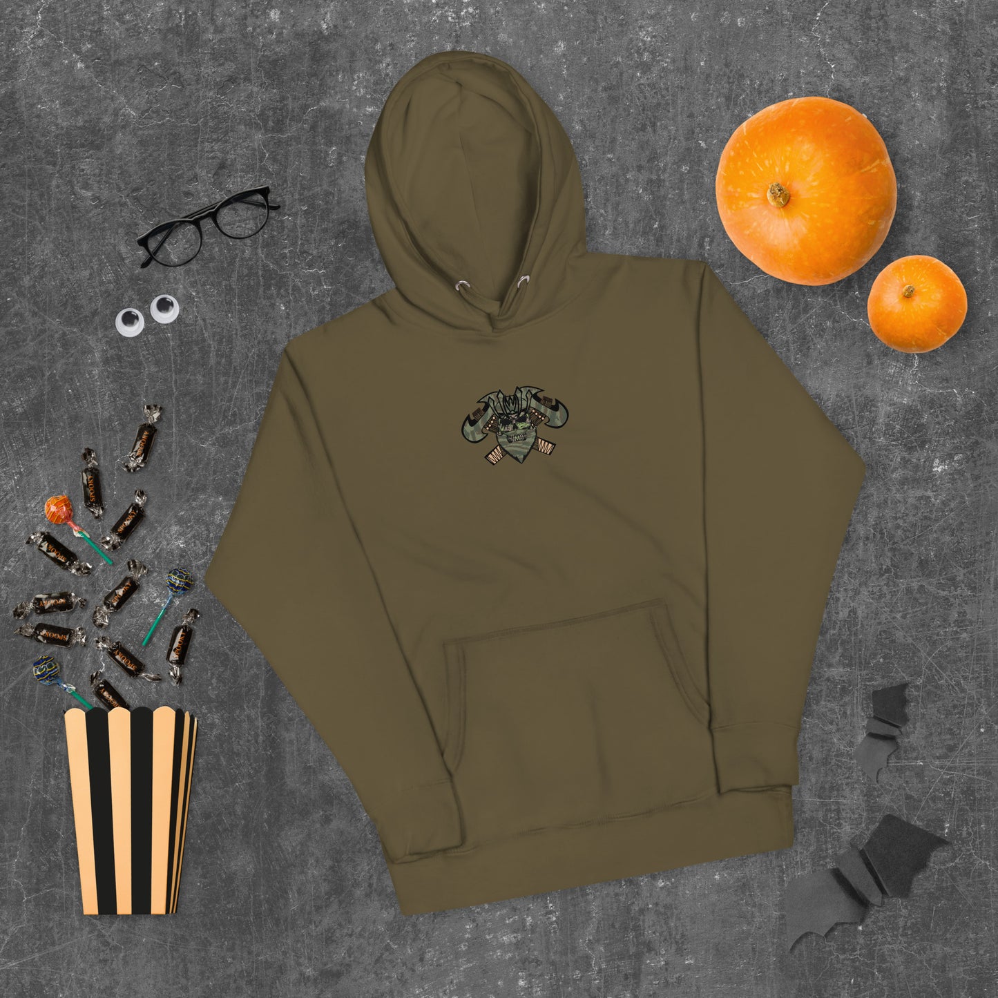 Unisex Hoodie "King of the Vortex" German Camo Edition