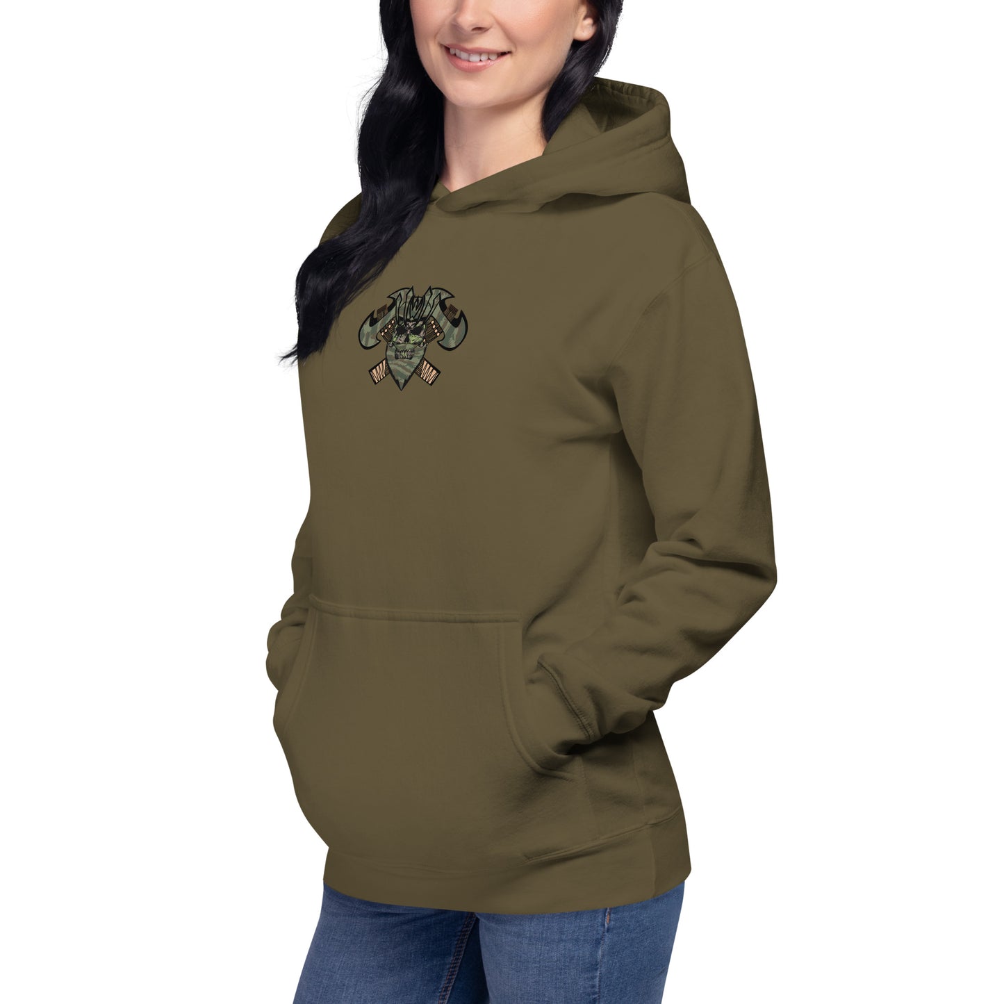 Unisex Hoodie "King of the Vortex" German Camo Edition