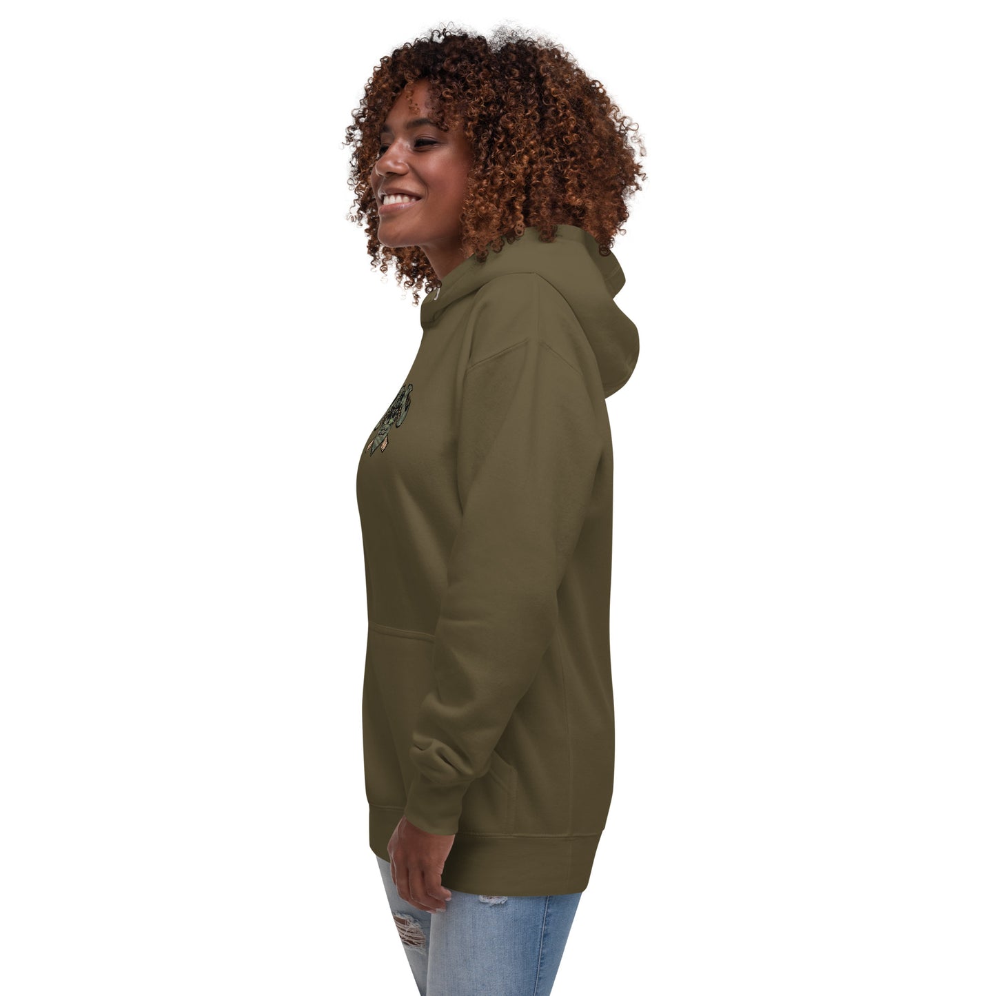 Unisex Hoodie "King of the Vortex" German Camo Edition