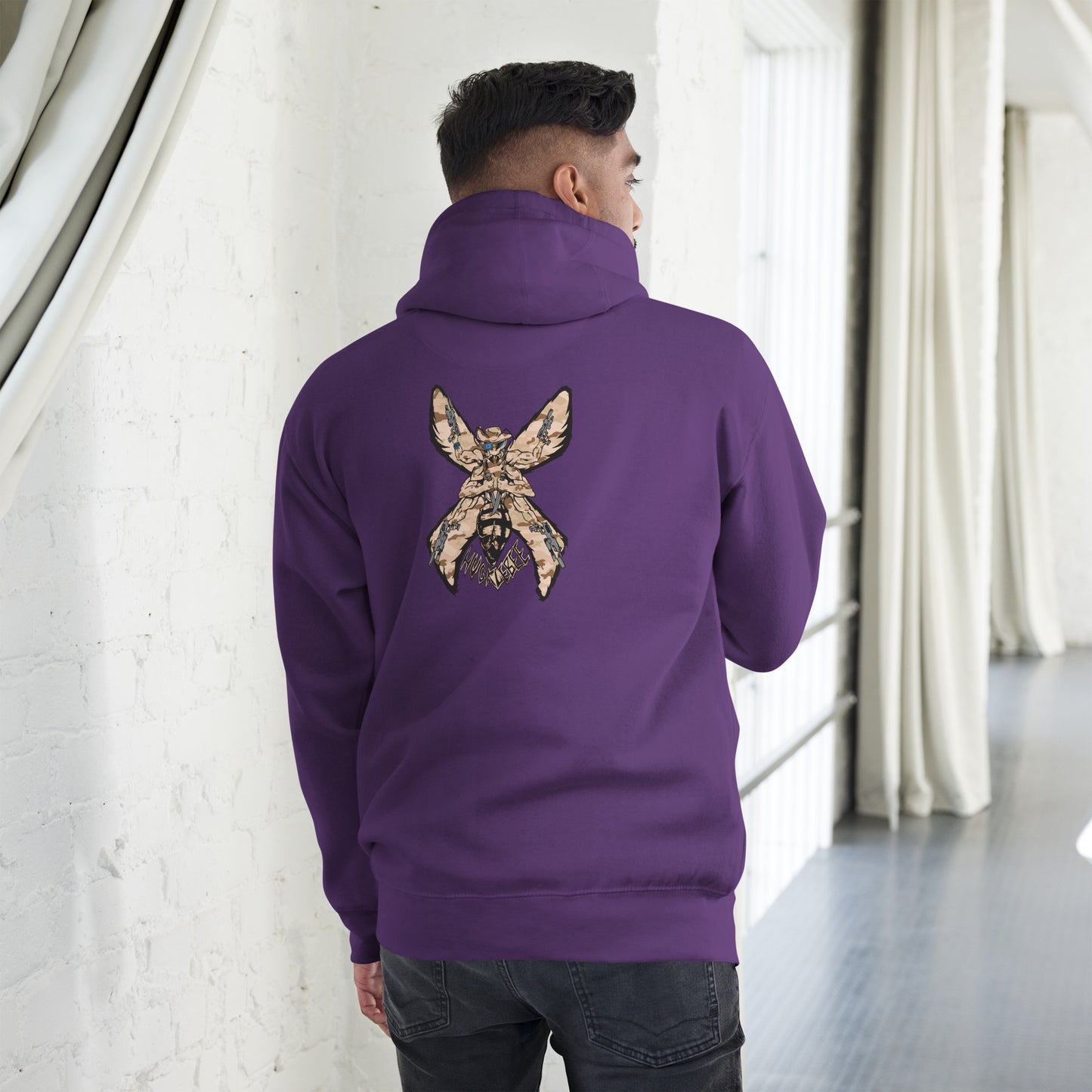 Unisex Hoodie "HuckleBee" Leader of the B Squad