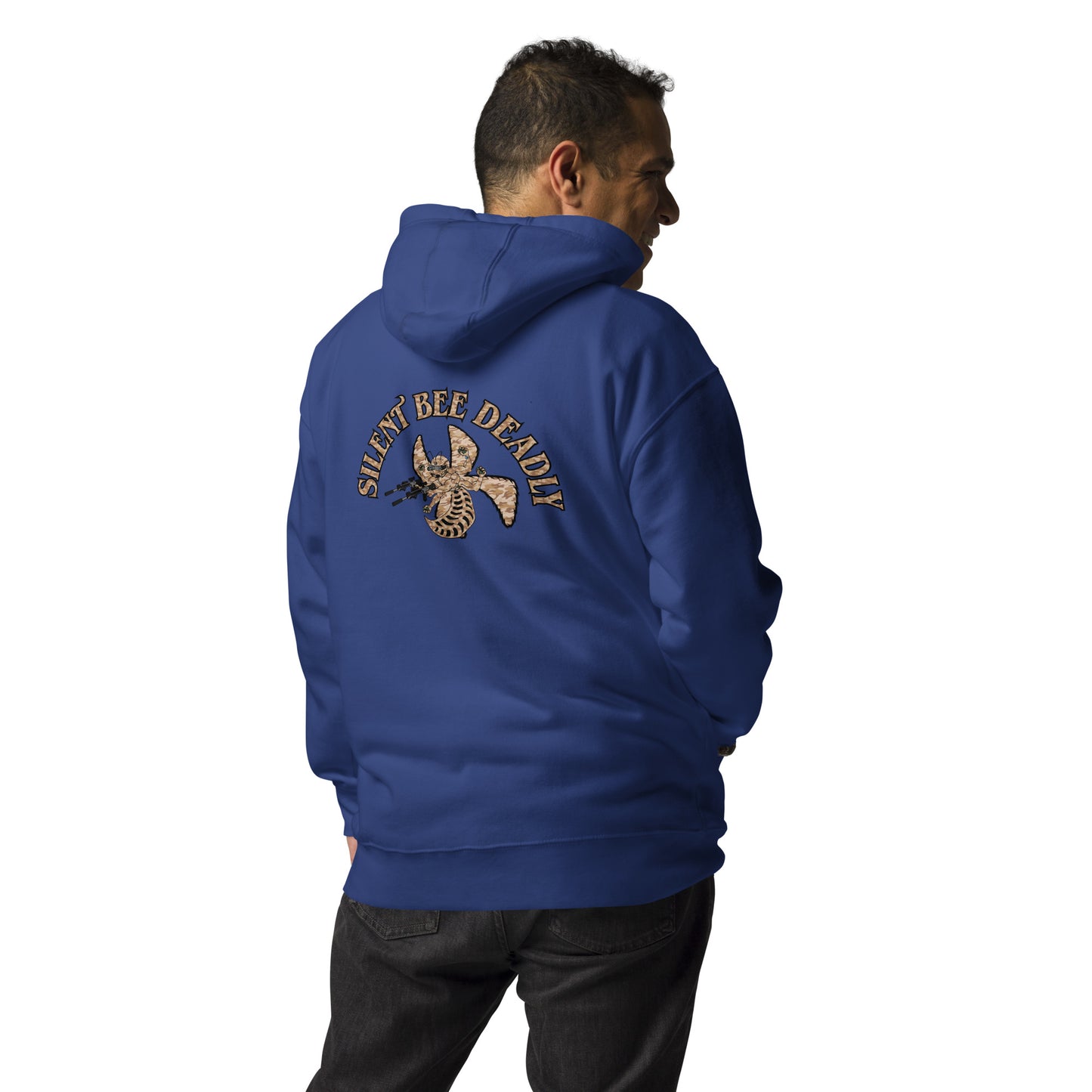 Unisex Hoodie "Silent Bee Deadly" Desert Rat Edition