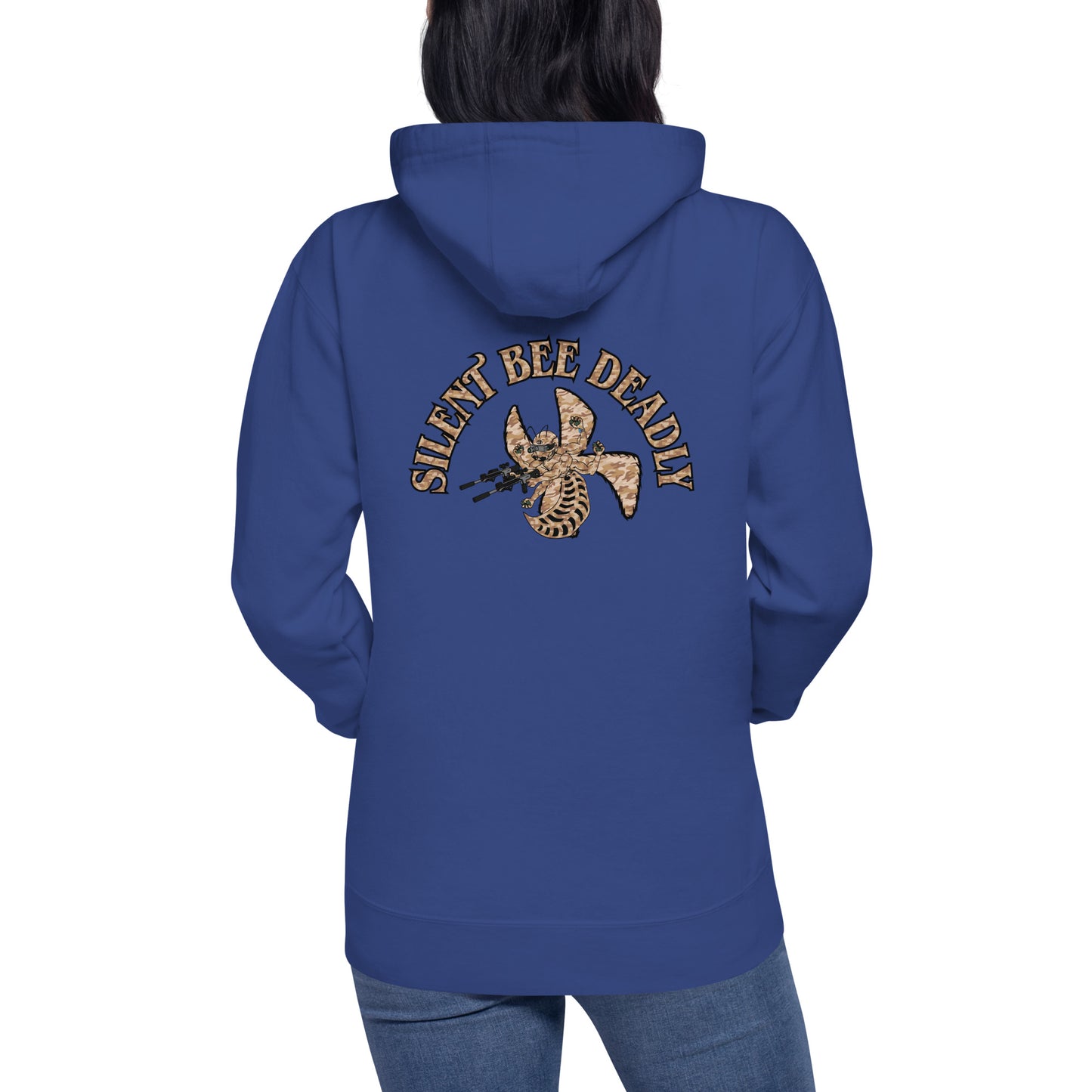 Unisex Hoodie "Silent Bee Deadly" Desert Rat Edition