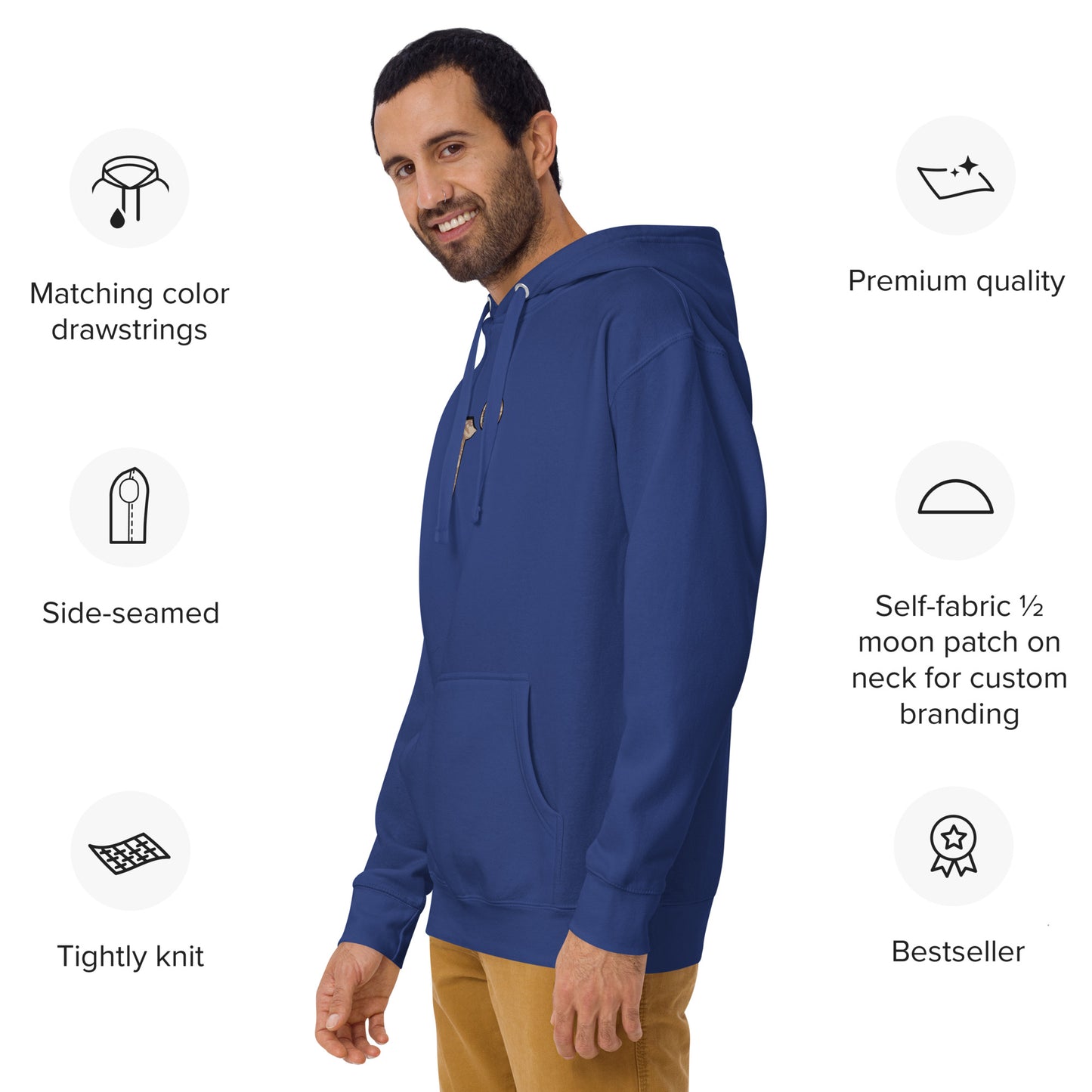 Unisex Hoodie "HuckleBee" Leader of the B Squad