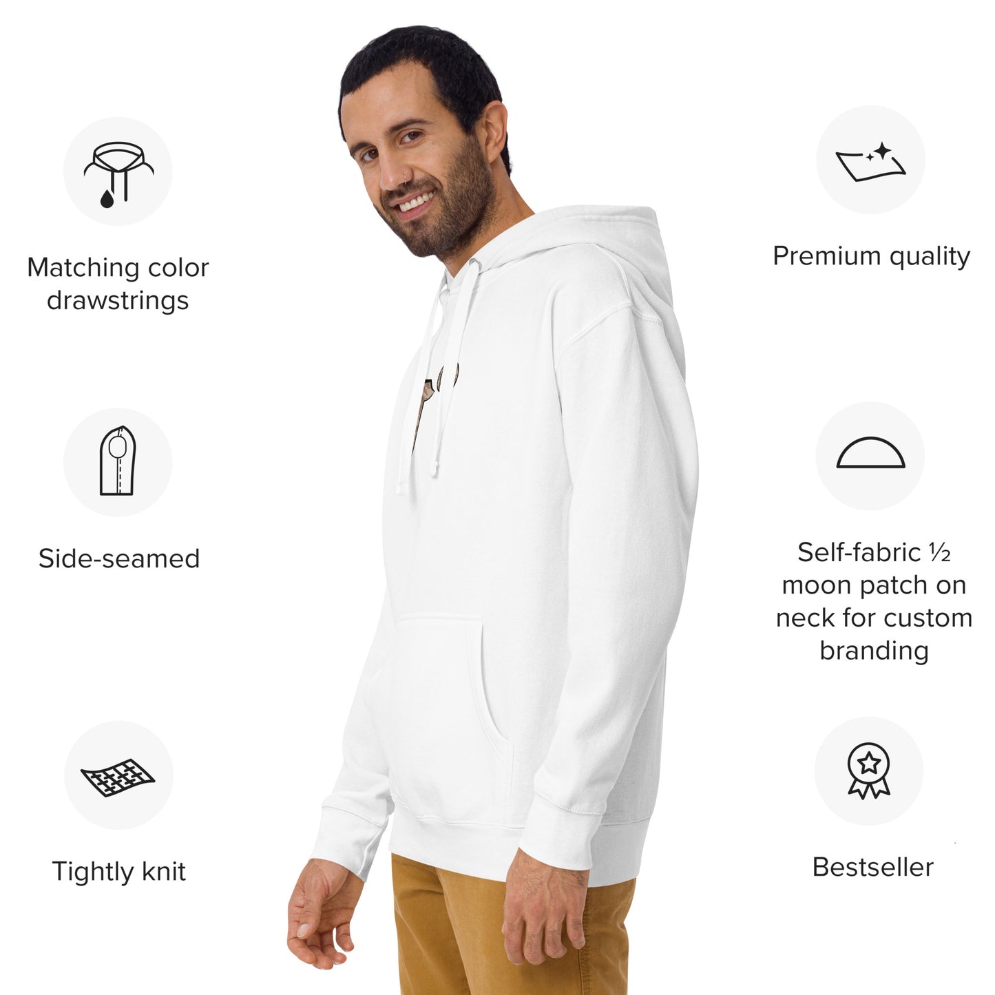 Unisex Hoodie "HuckleBee" Leader of the B Squad