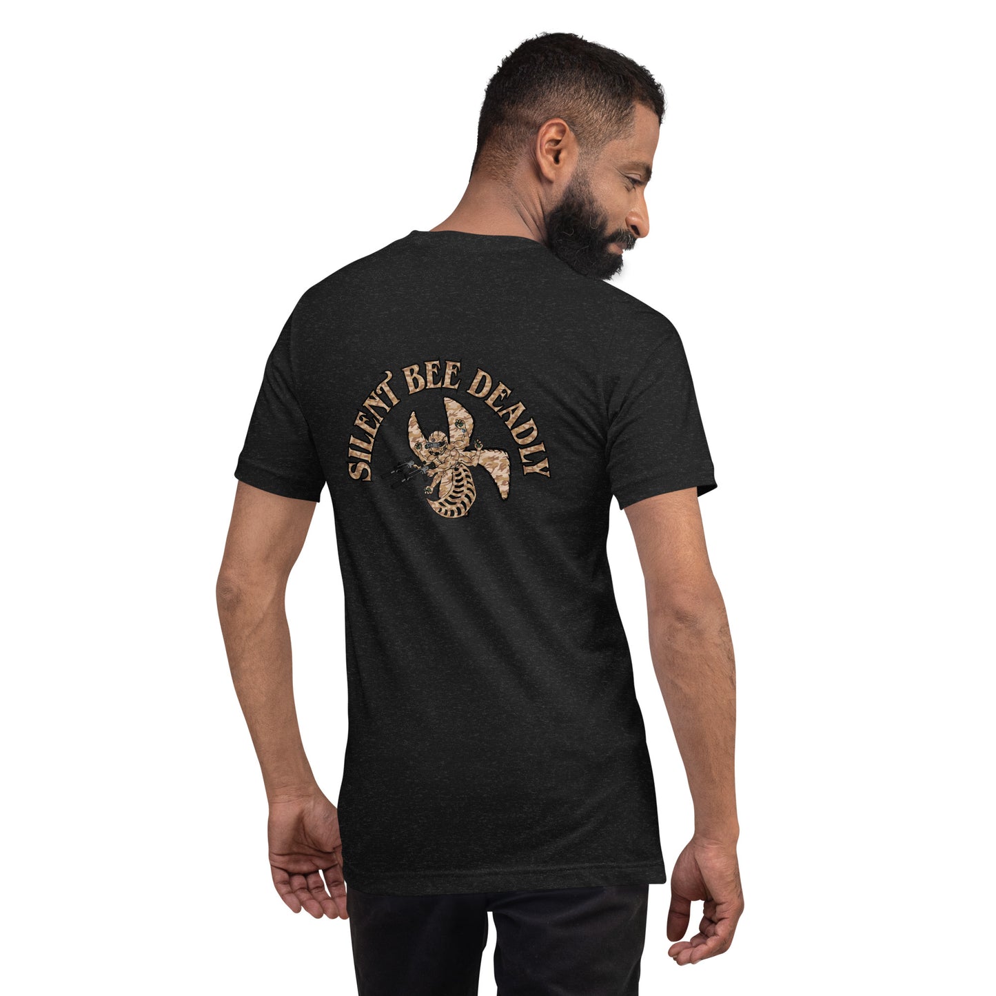 Unisex t-shirt "Silent Bee Deadly" Desert Rat Edition