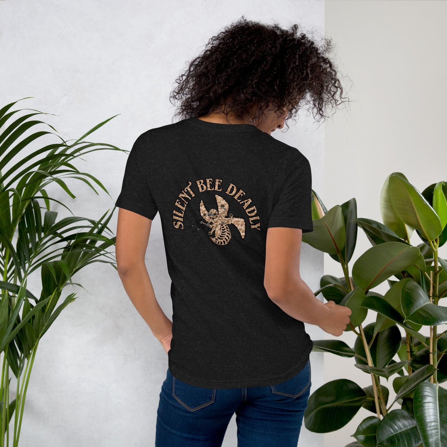 Unisex t-shirt "Silent Bee Deadly" Desert Rat Edition