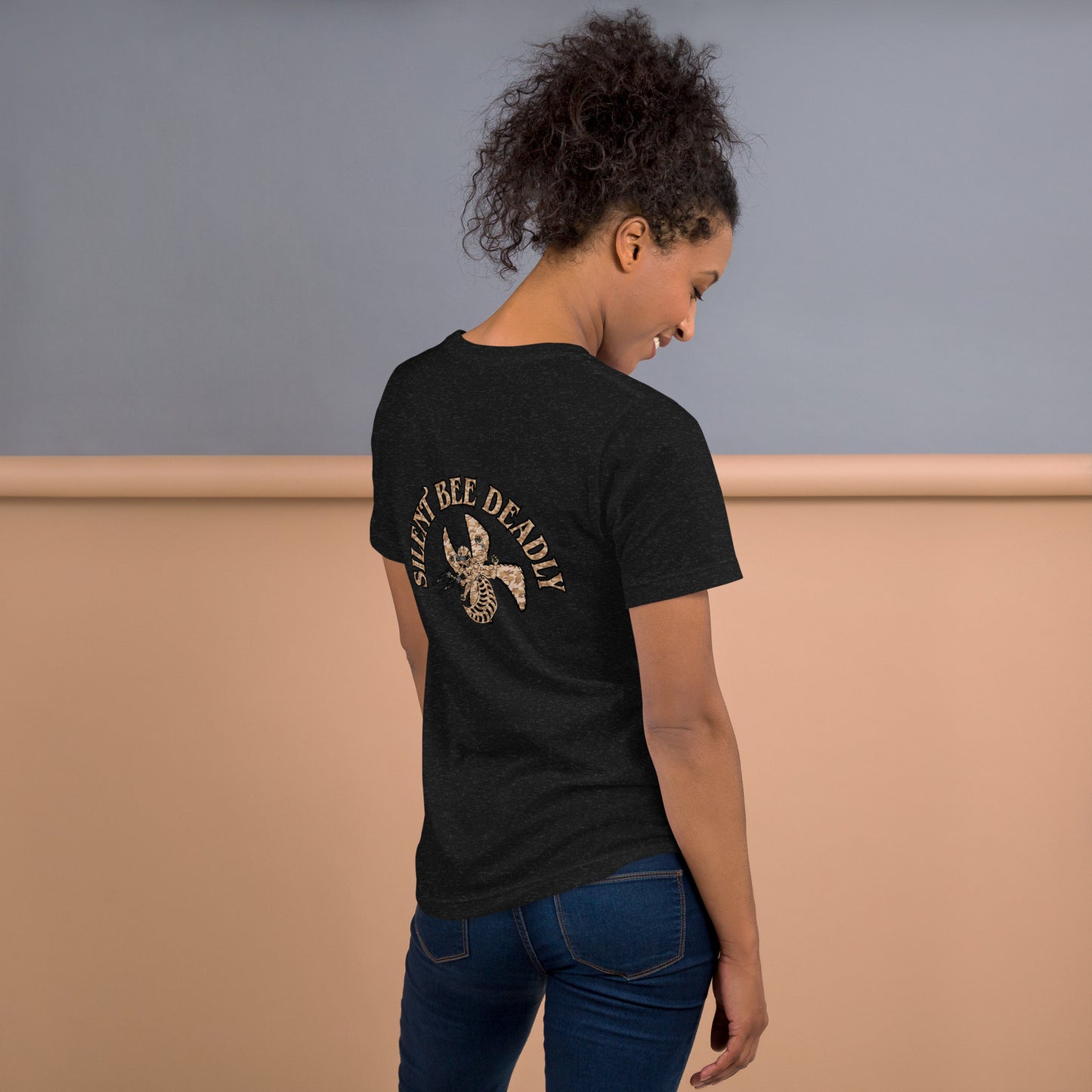 Unisex t-shirt "Silent Bee Deadly" Desert Rat Edition