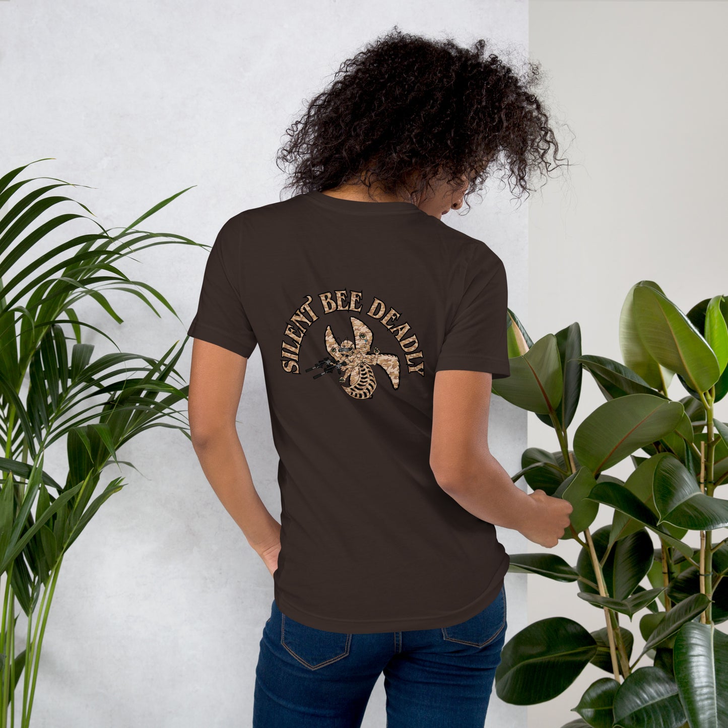 Unisex t-shirt "Silent Bee Deadly" Desert Rat Edition