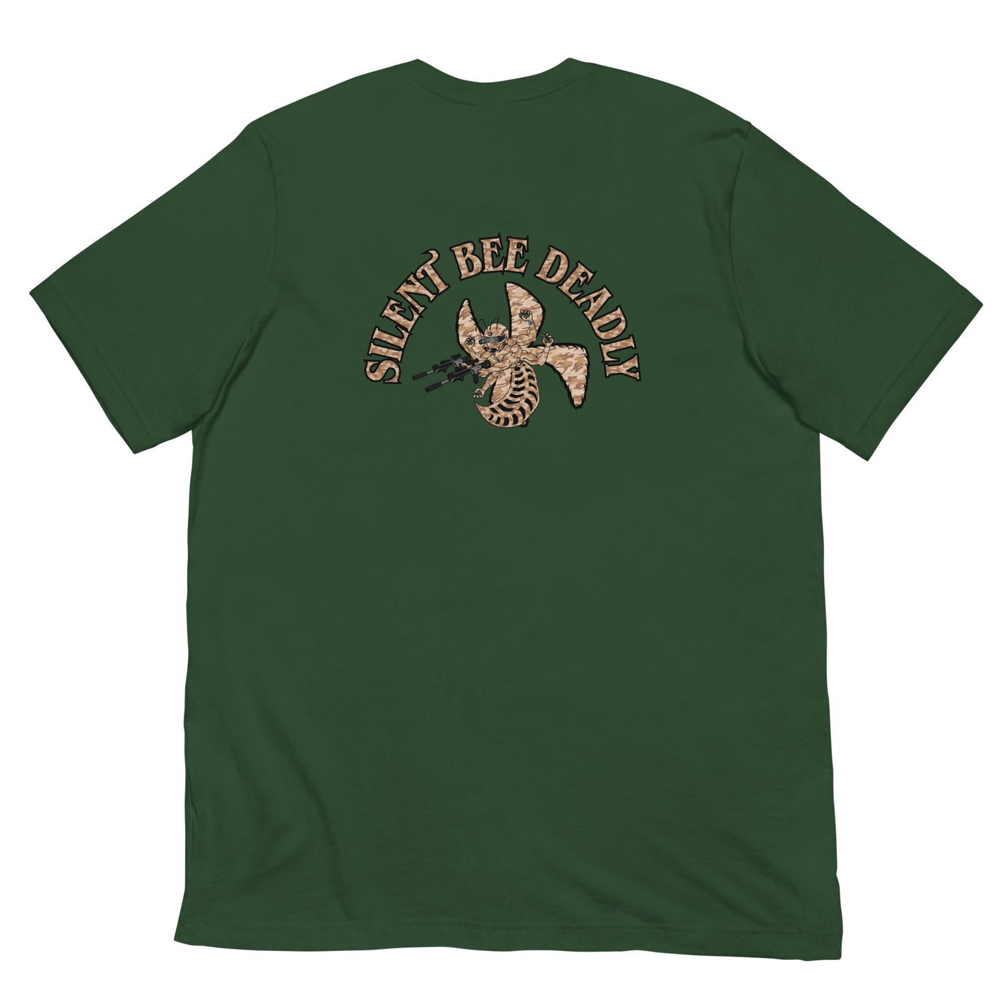 Unisex t-shirt "Silent Bee Deadly" Desert Rat Edition