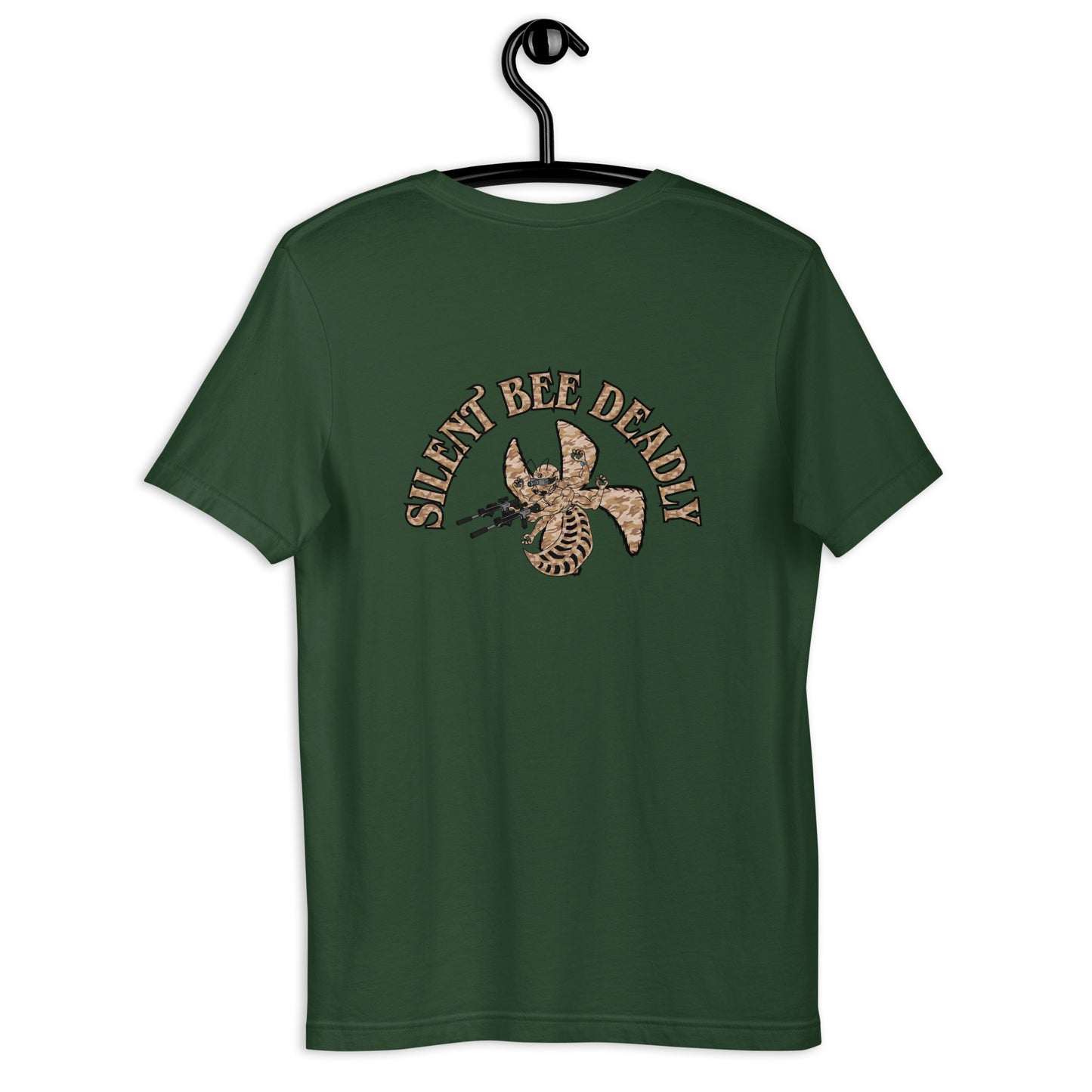 Unisex t-shirt "Silent Bee Deadly" Desert Rat Edition