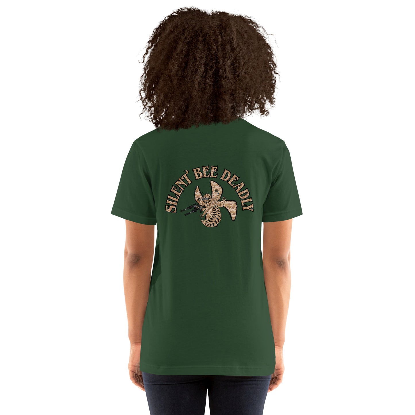Unisex t-shirt "Silent Bee Deadly" Desert Rat Edition