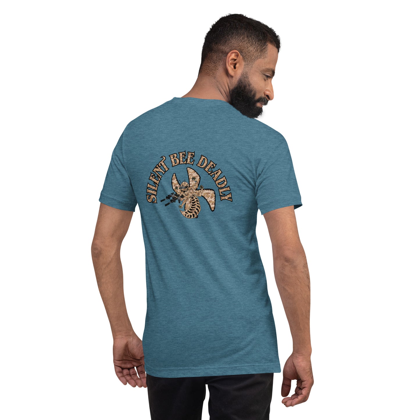 Unisex t-shirt "Silent Bee Deadly" Desert Rat Edition
