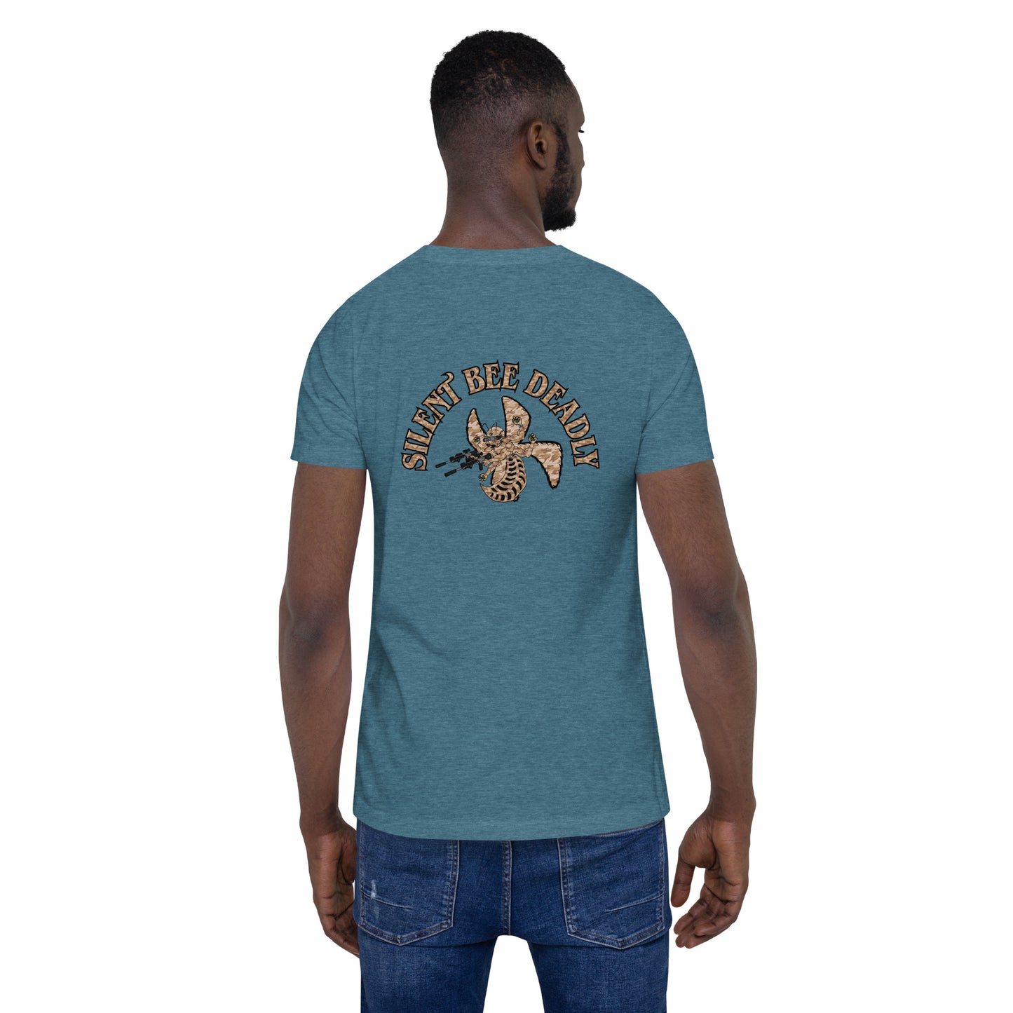 Unisex t-shirt "Silent Bee Deadly" Desert Rat Edition