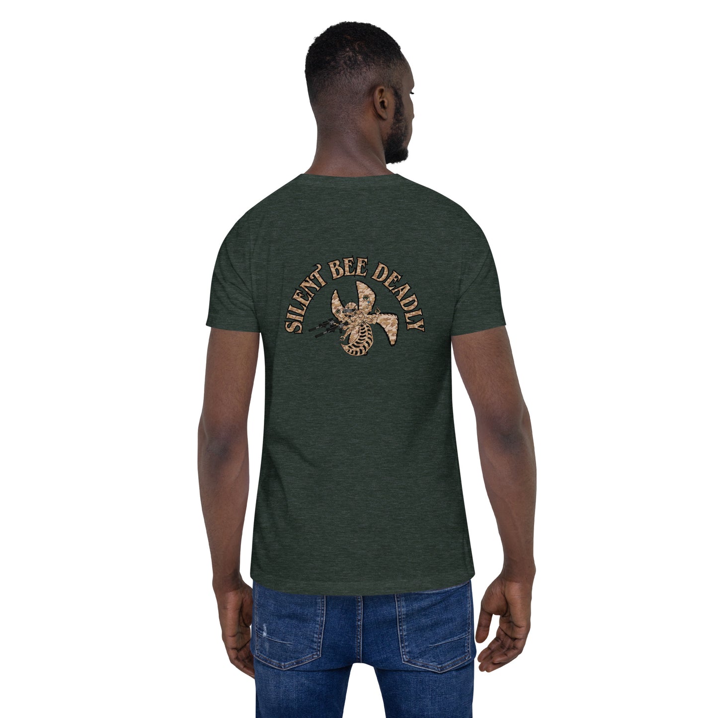 Unisex t-shirt "Silent Bee Deadly" Desert Rat Edition