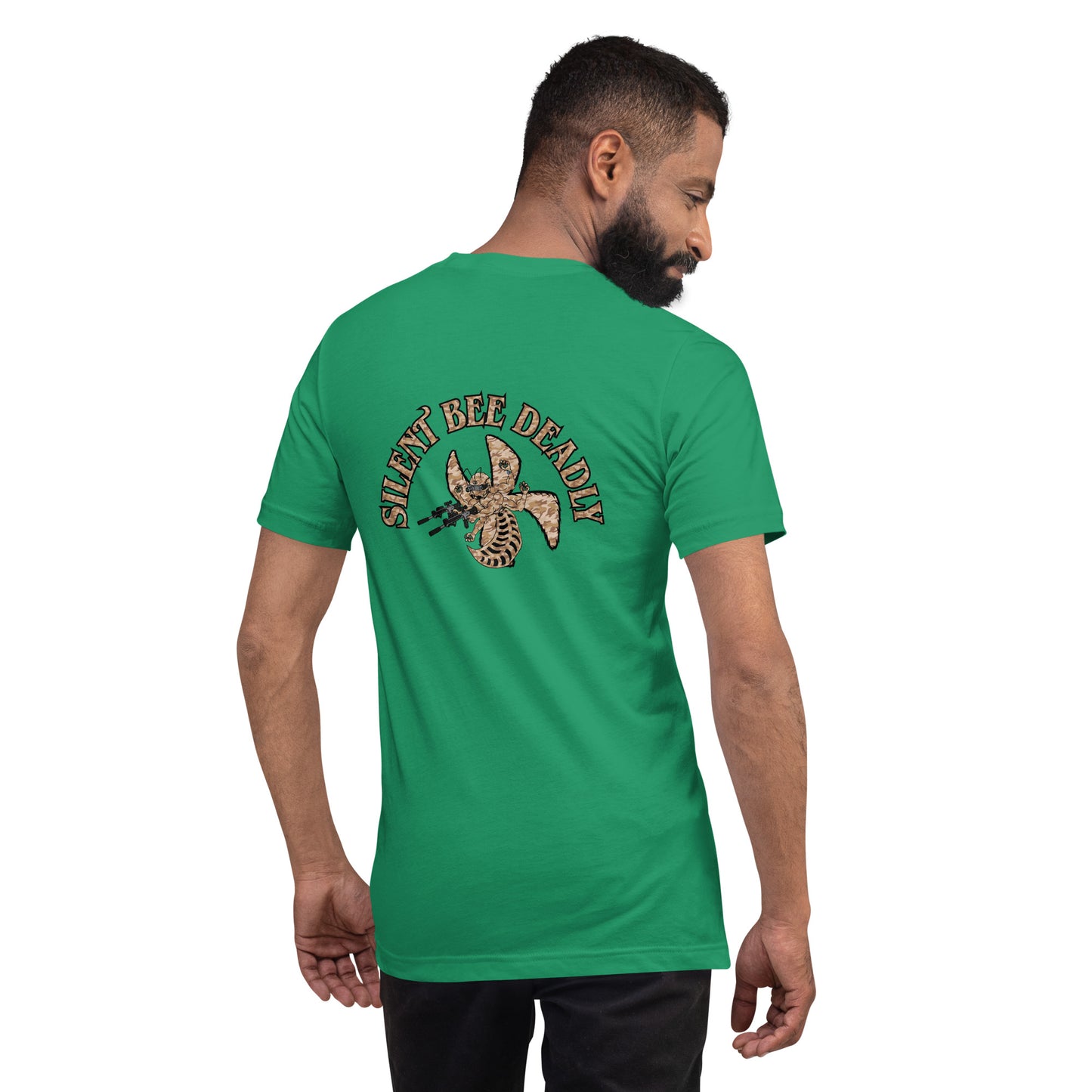 Unisex t-shirt "Silent Bee Deadly" Desert Rat Edition