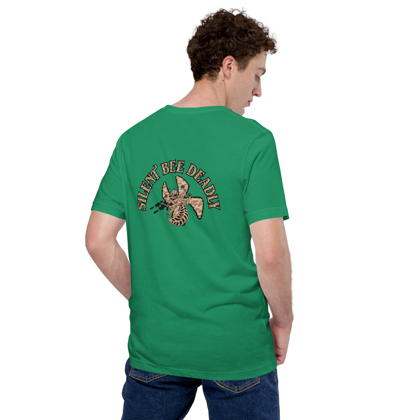 Unisex t-shirt "Silent Bee Deadly" Desert Rat Edition