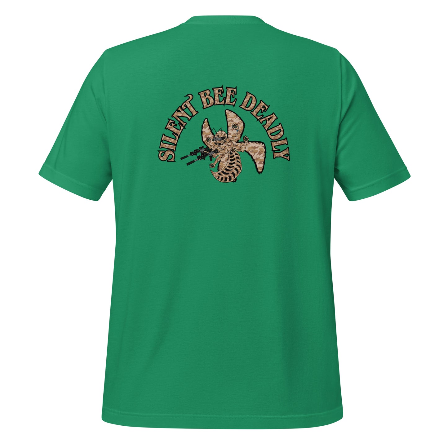 Unisex t-shirt "Silent Bee Deadly" Desert Rat Edition