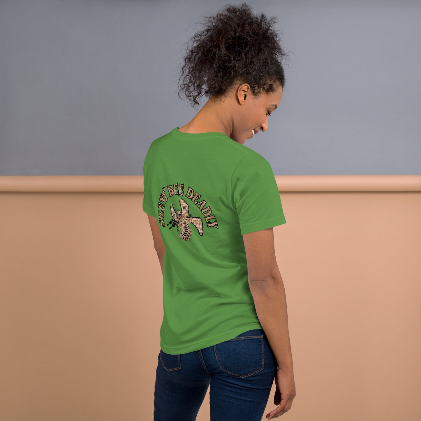 Unisex t-shirt "Silent Bee Deadly" Desert Rat Edition