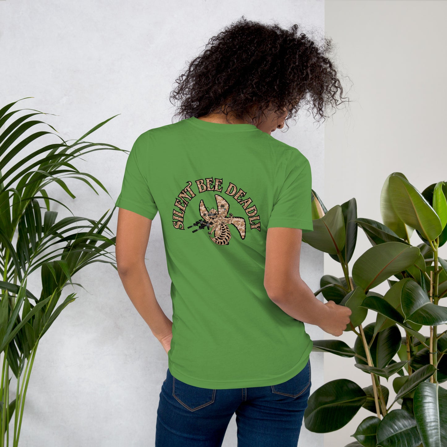 Unisex t-shirt "Silent Bee Deadly" Desert Rat Edition
